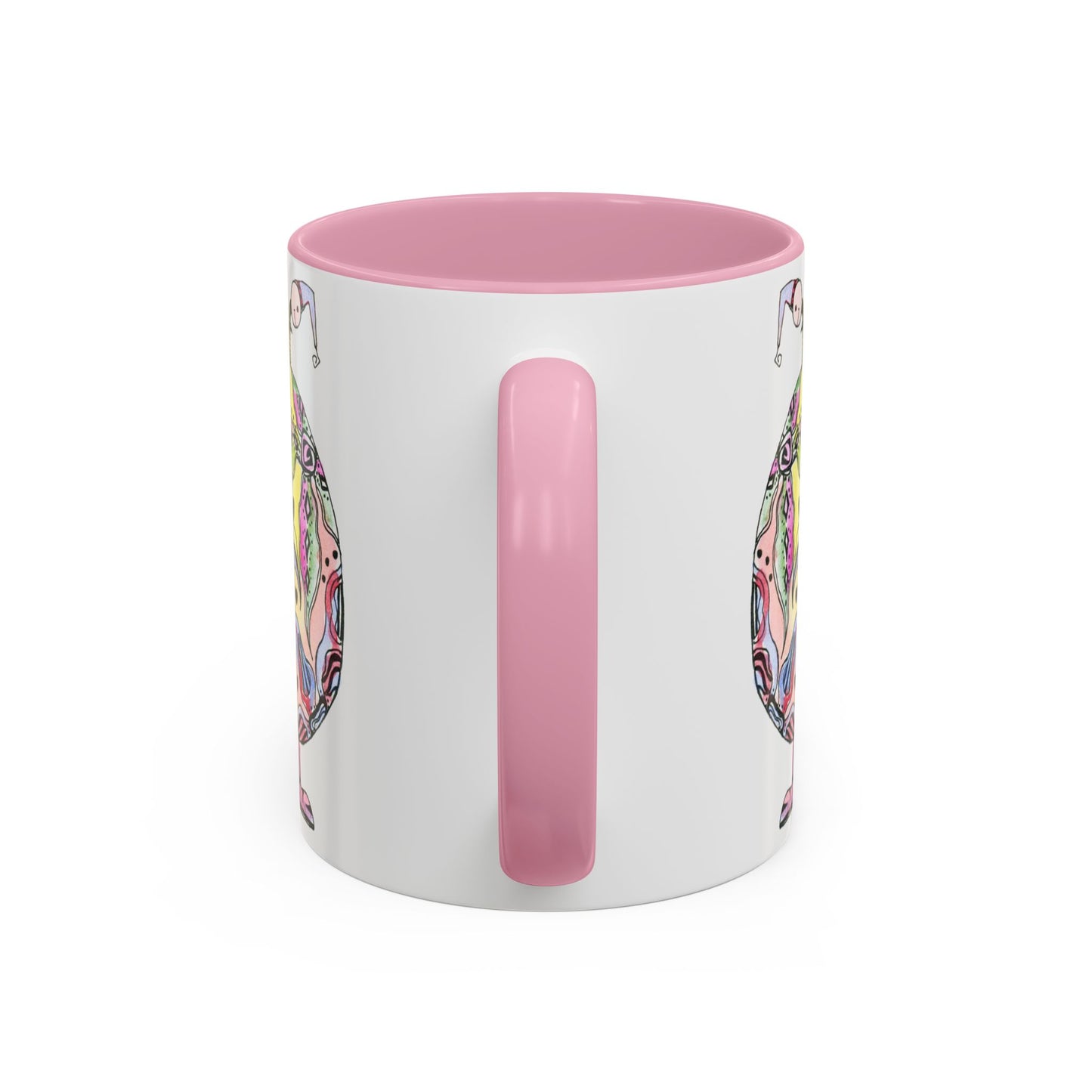 Gotcha back, Whimsical Mug by Artist Marie Frederique