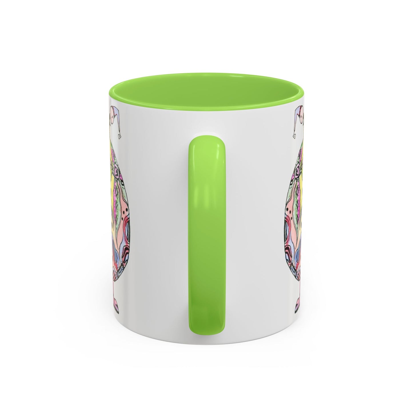 Gotcha back, Whimsical Mug by Artist Marie Frederique