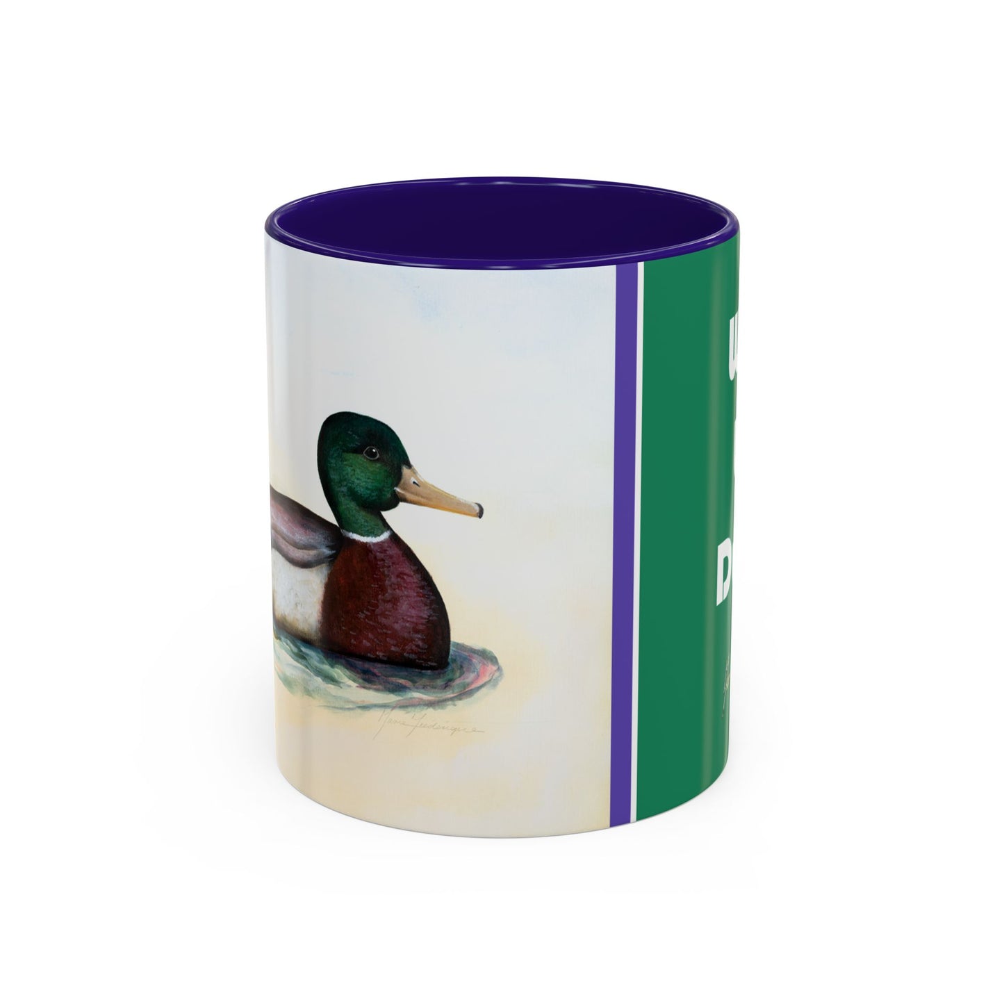 What the duck! Adult Humor Hunting Adventure Theme by artist Marie Frederique