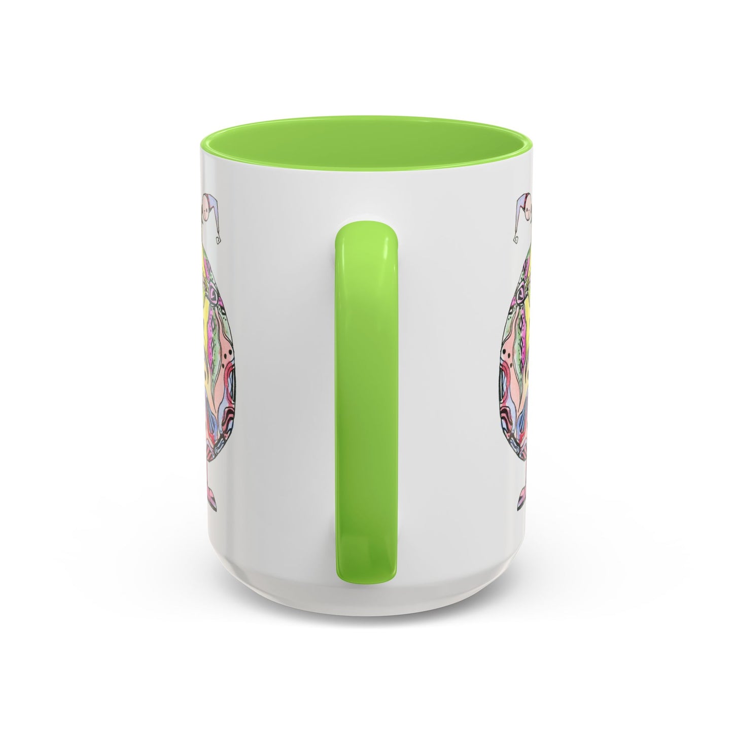 Gotcha back, Whimsical Mug by Artist Marie Frederique