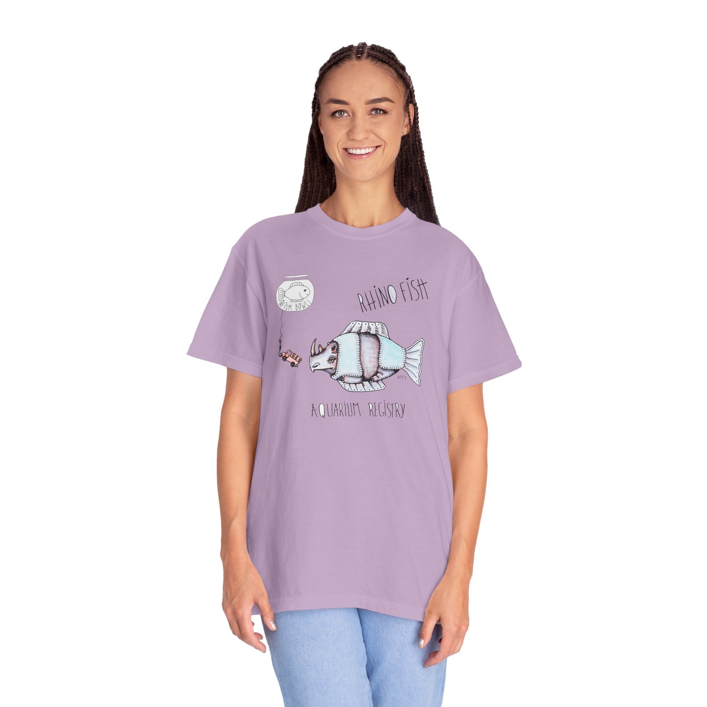Aquarium Fantasy T-Shirt by artist Marie Frederique