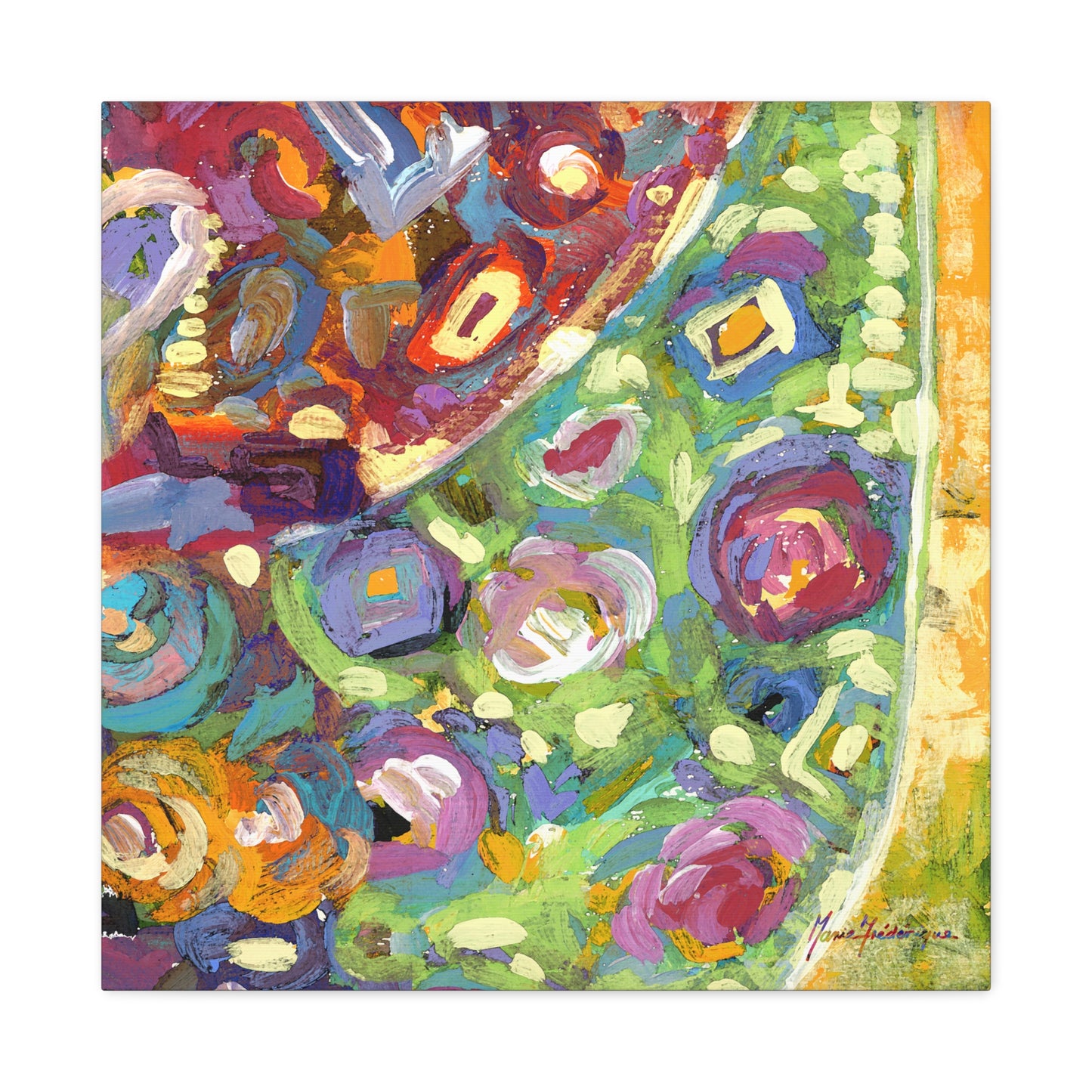 Love Boat part 2, Matte Canvas by artist Marie Frederique