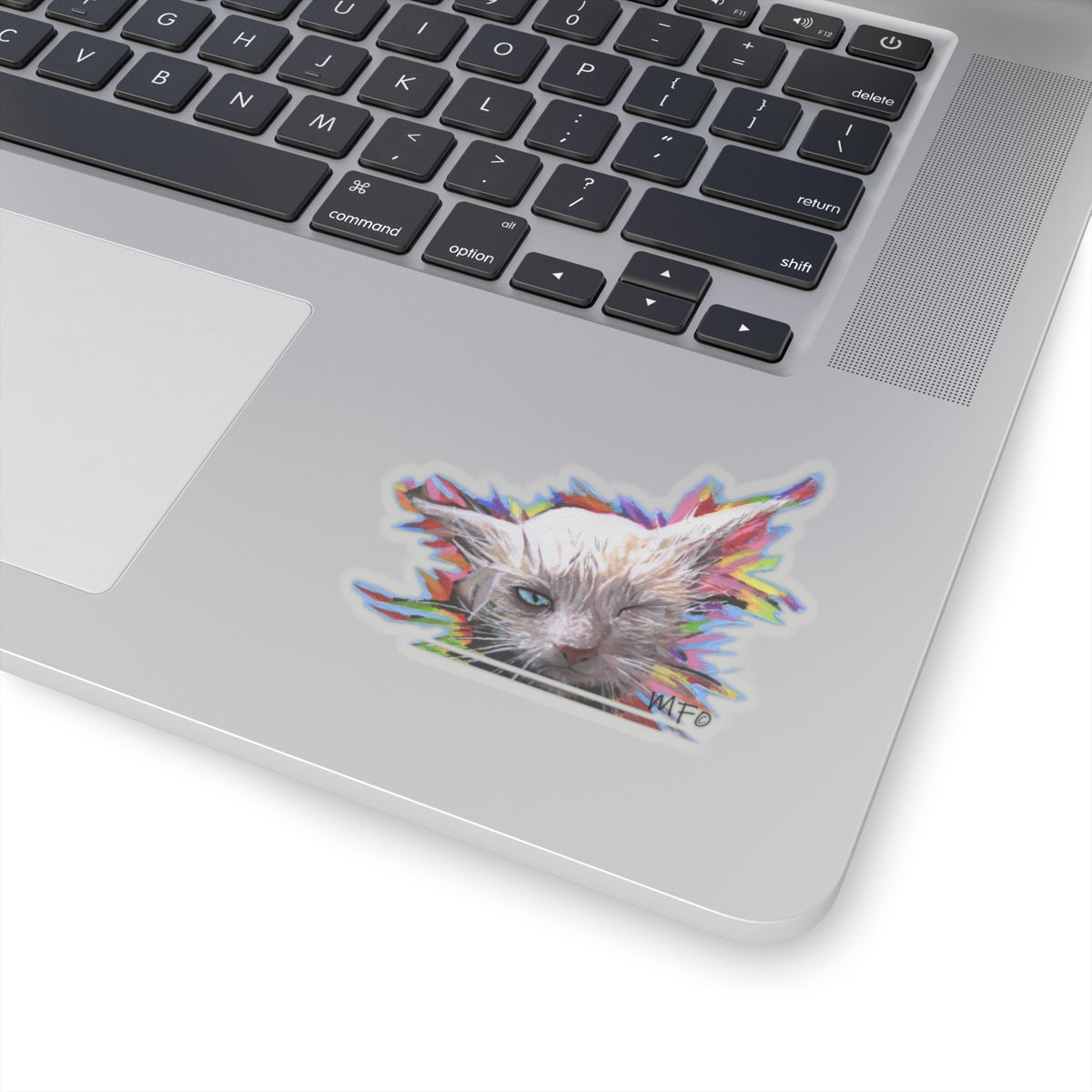 RBF Cat sticker by Artist Marie Frederique