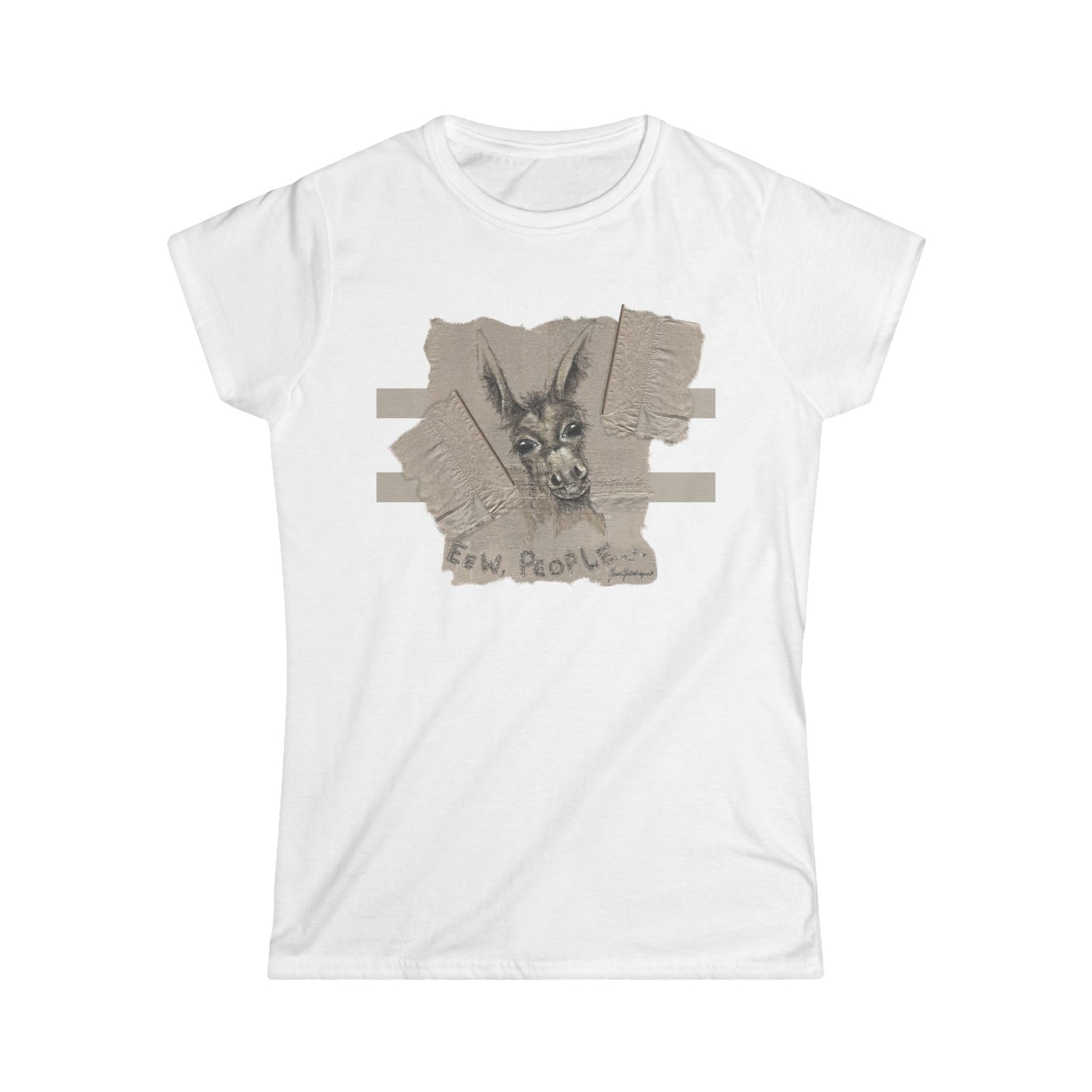 Donkey, Women's Graphic Tee by artist Marie Frederique