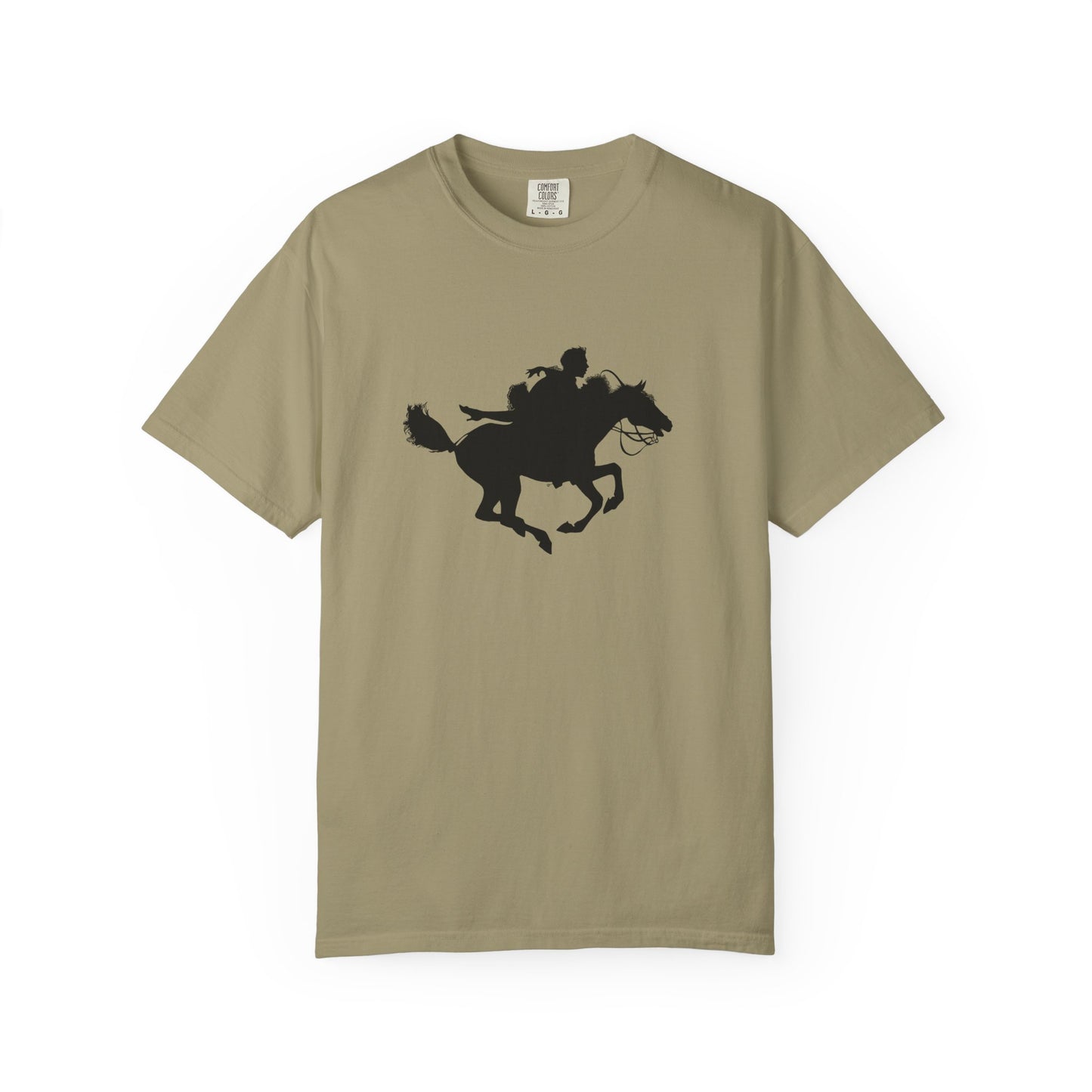 Equestrian Adventure, Runaway couple on a pony by artist Marie Frederique