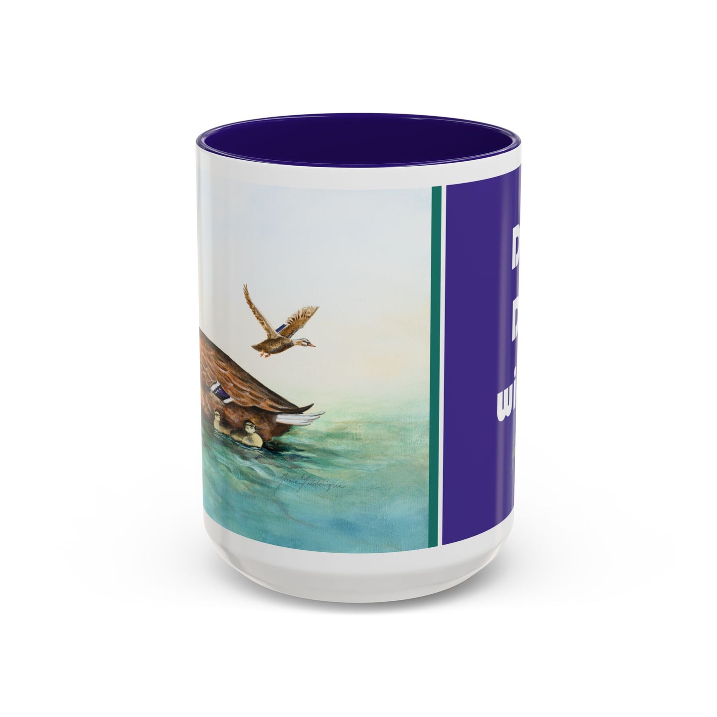 Don't duck with me, Adult Humor Hunting Adventure Theme by artist Marie Frederique