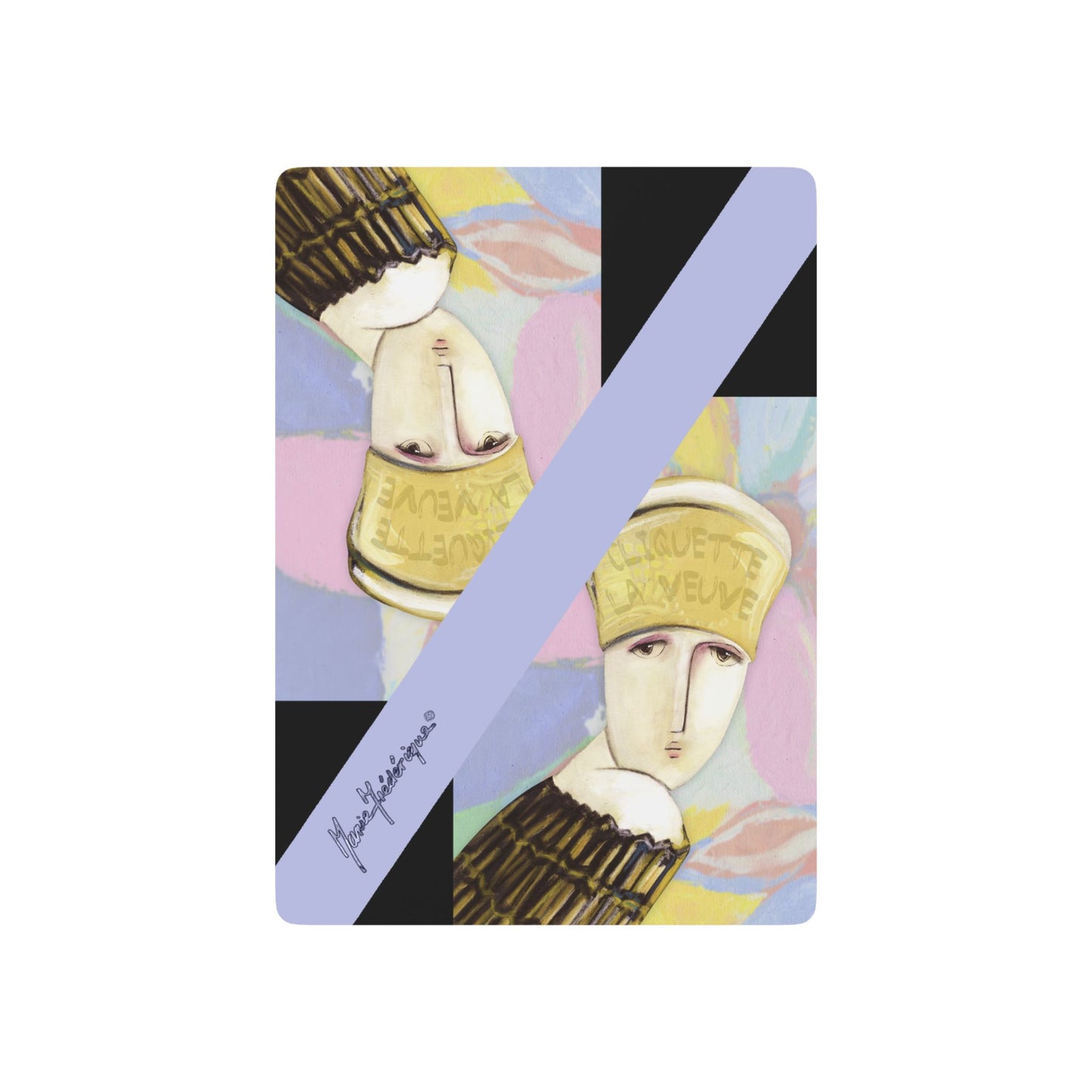 Artistic Bridge/Poker Playing Cards Set - Unique Design for Game Night by artist Marie Frederique