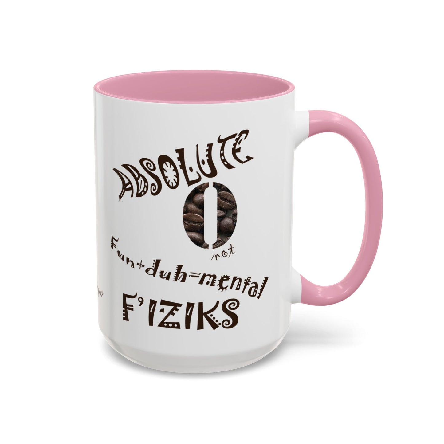 Absolute Zero - Not Fundamental Physics, Mug by Artist Marie Frederique
