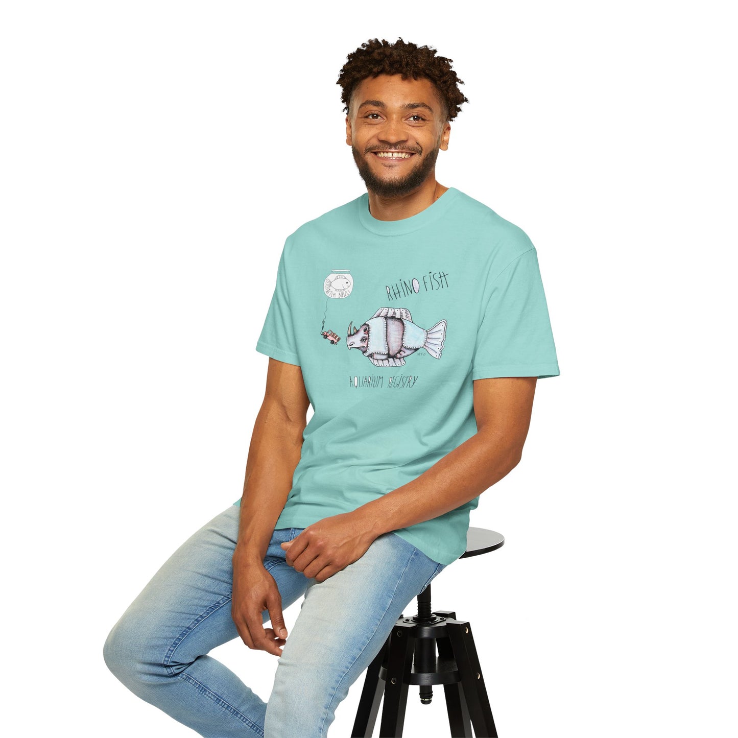 Aquarium Fantasy T-Shirt by artist Marie Frederique