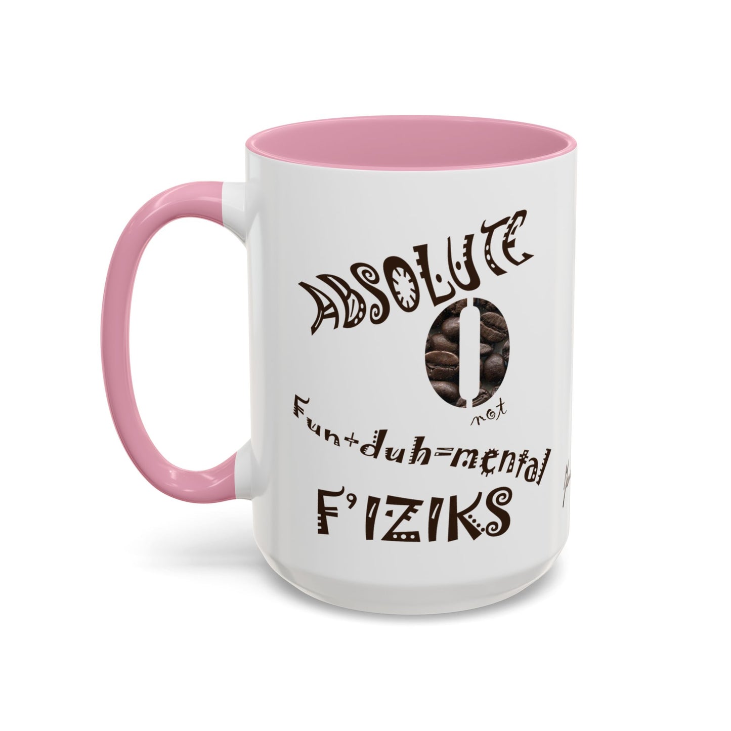 Absolute Zero - Not Fundamental Physics, Mug by Artist Marie Frederique