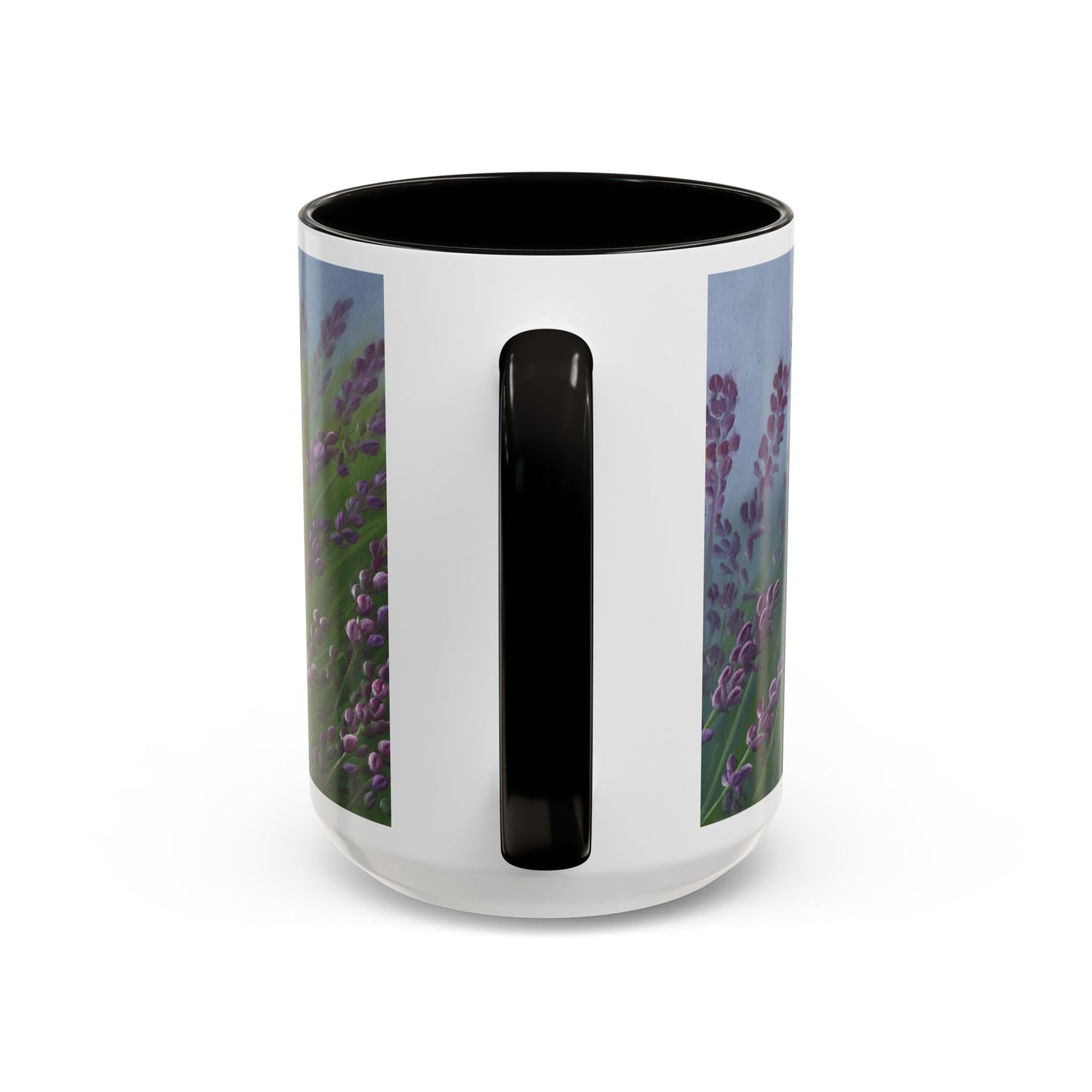 Lavender, Sequim - Colorful Mug by artist Marie Frederique