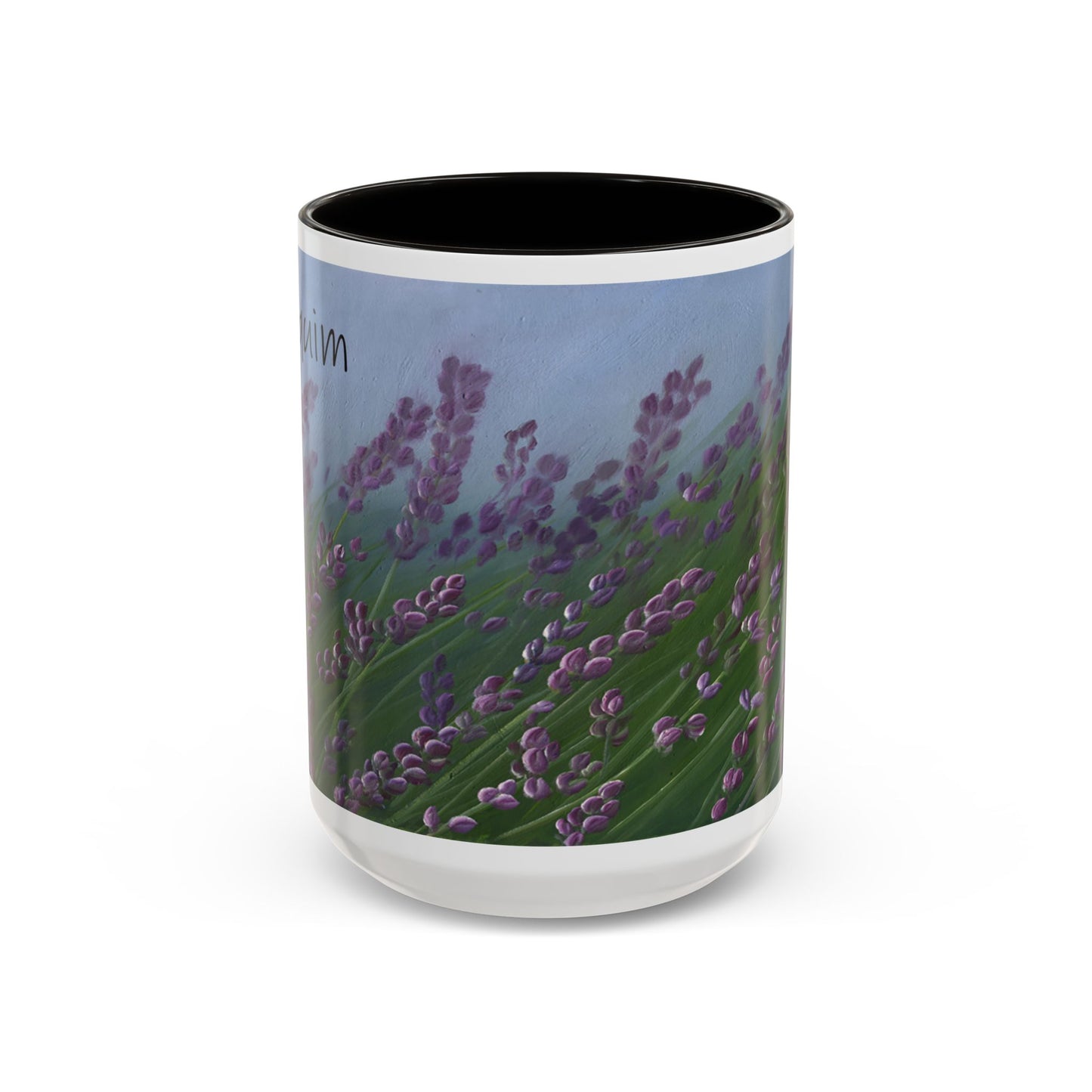 Lavender, Sequim - Colorful Mug by artist Marie Frederique