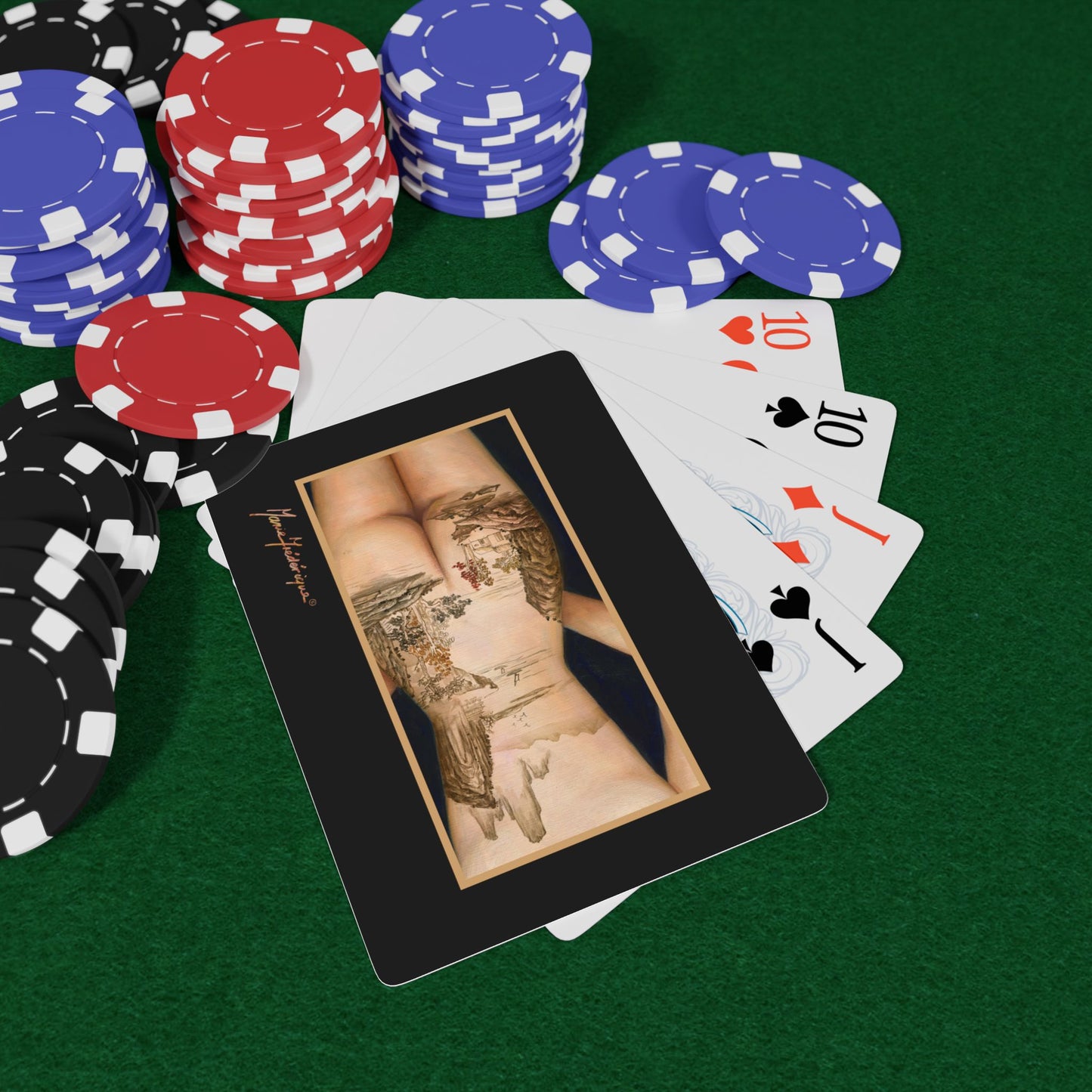 Artistic Nude 2 Poker Playing Cards Set - Unique Design for Game Night by artist Marie Frederique