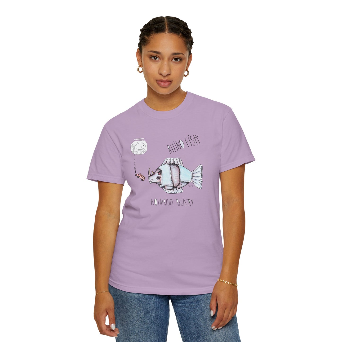 Aquarium Fantasy T-Shirt by artist Marie Frederique