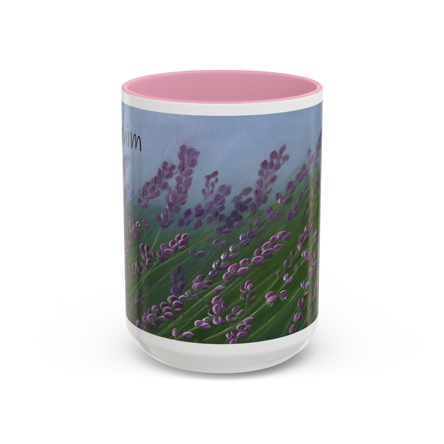 Lavender, Sequim - Colorful Mug by artist Marie Frederique