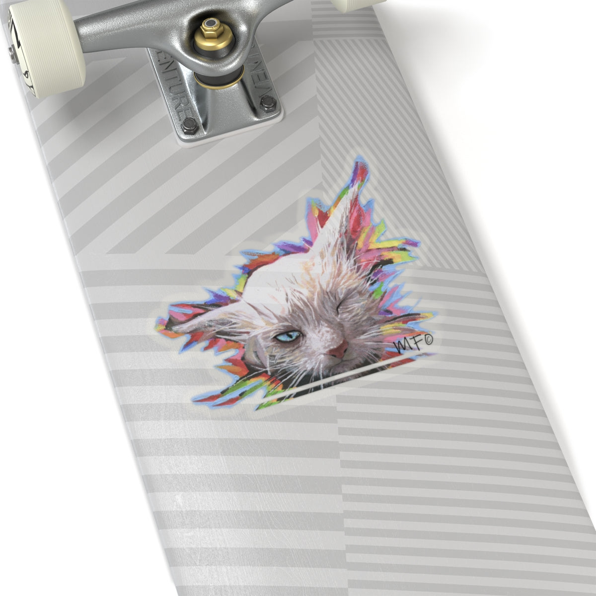 RBF Cat sticker by Artist Marie Frederique