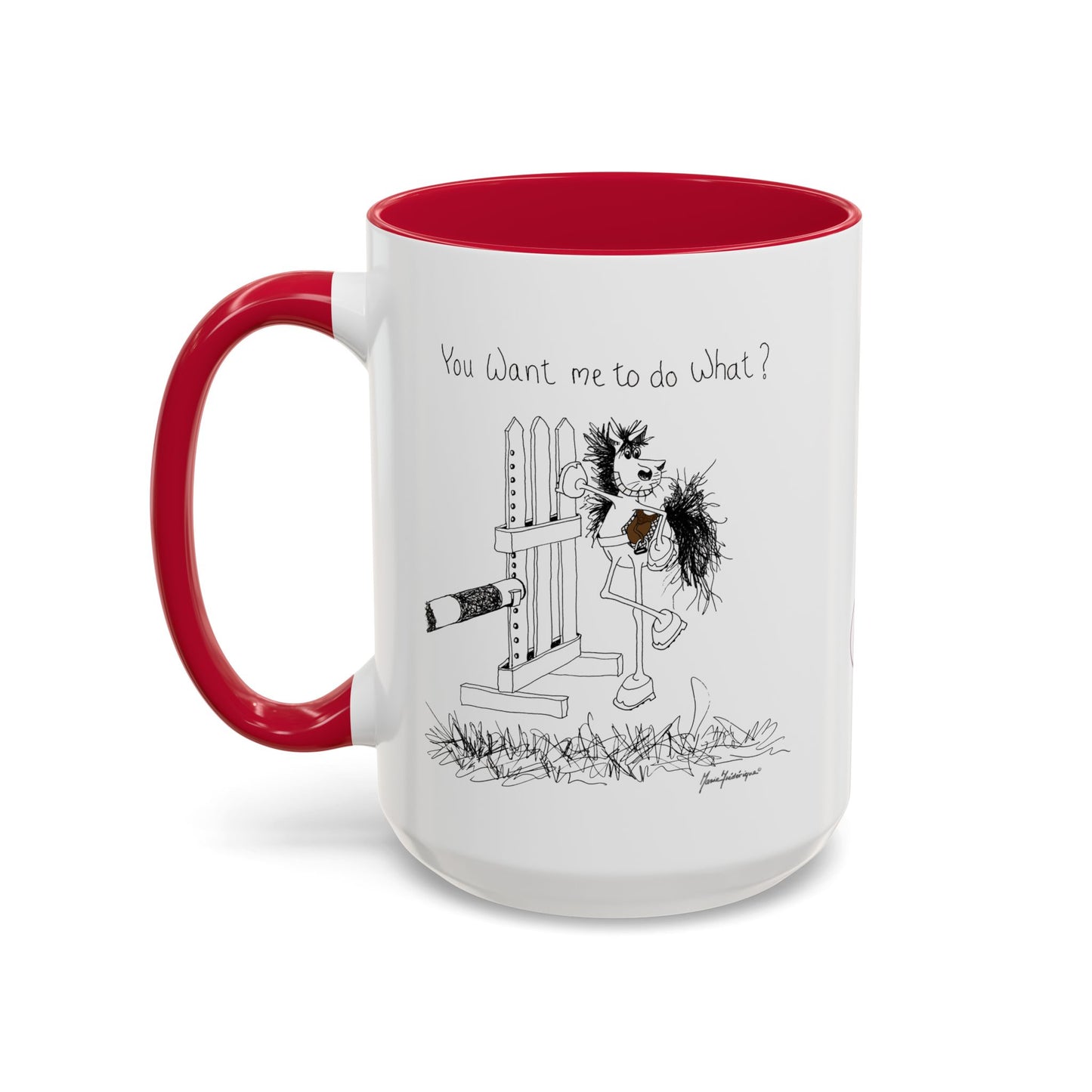 CTS - A horse's point of view, Mug by Artist Marie Frederique