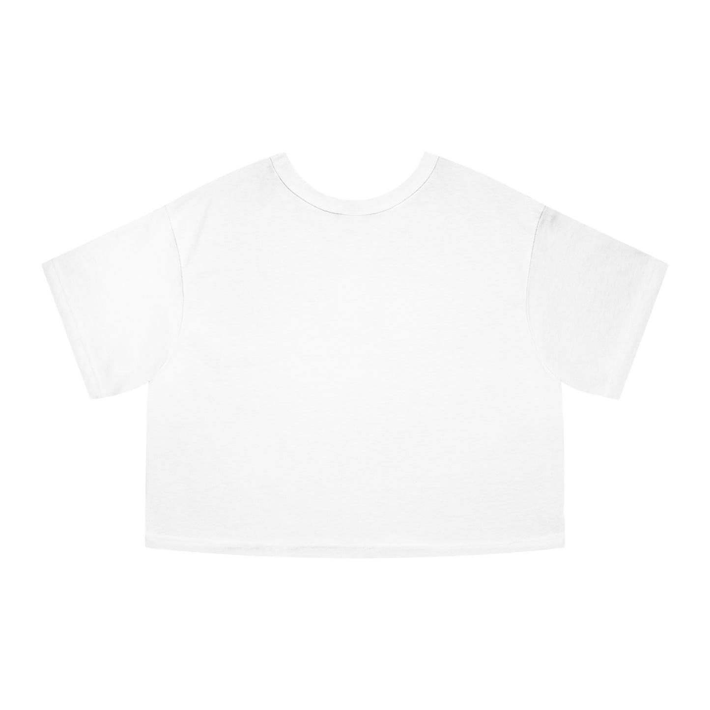 Interlocking Horseshoes, Champion Women's Heritage Cropped T-Shirt by artist Marie Frederique