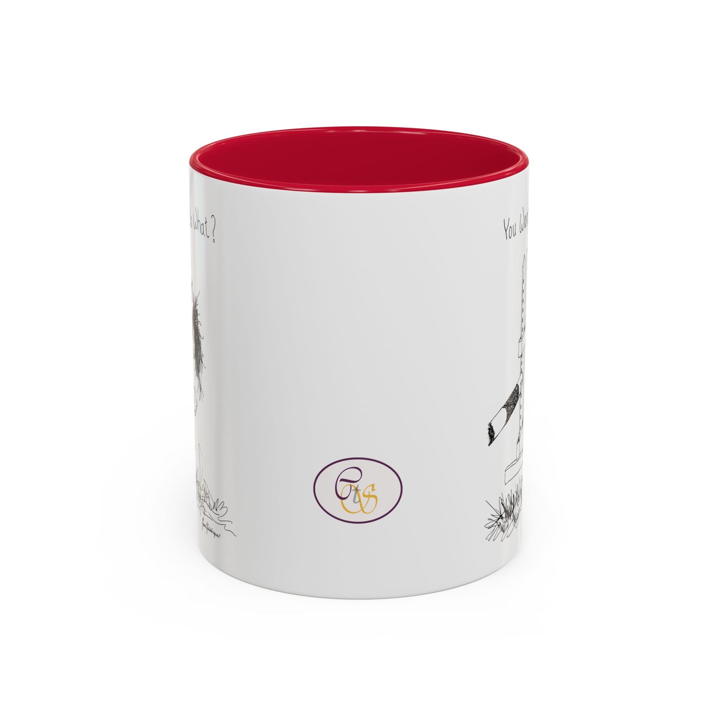 CTS - A horse's point of view, Mug by Artist Marie Frederique