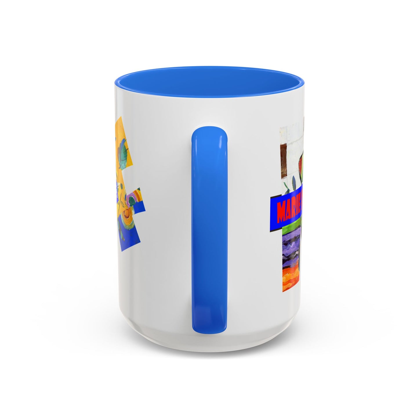 MF ART, multicolored abstract - Colorful Mug by artist Marie Frederique
