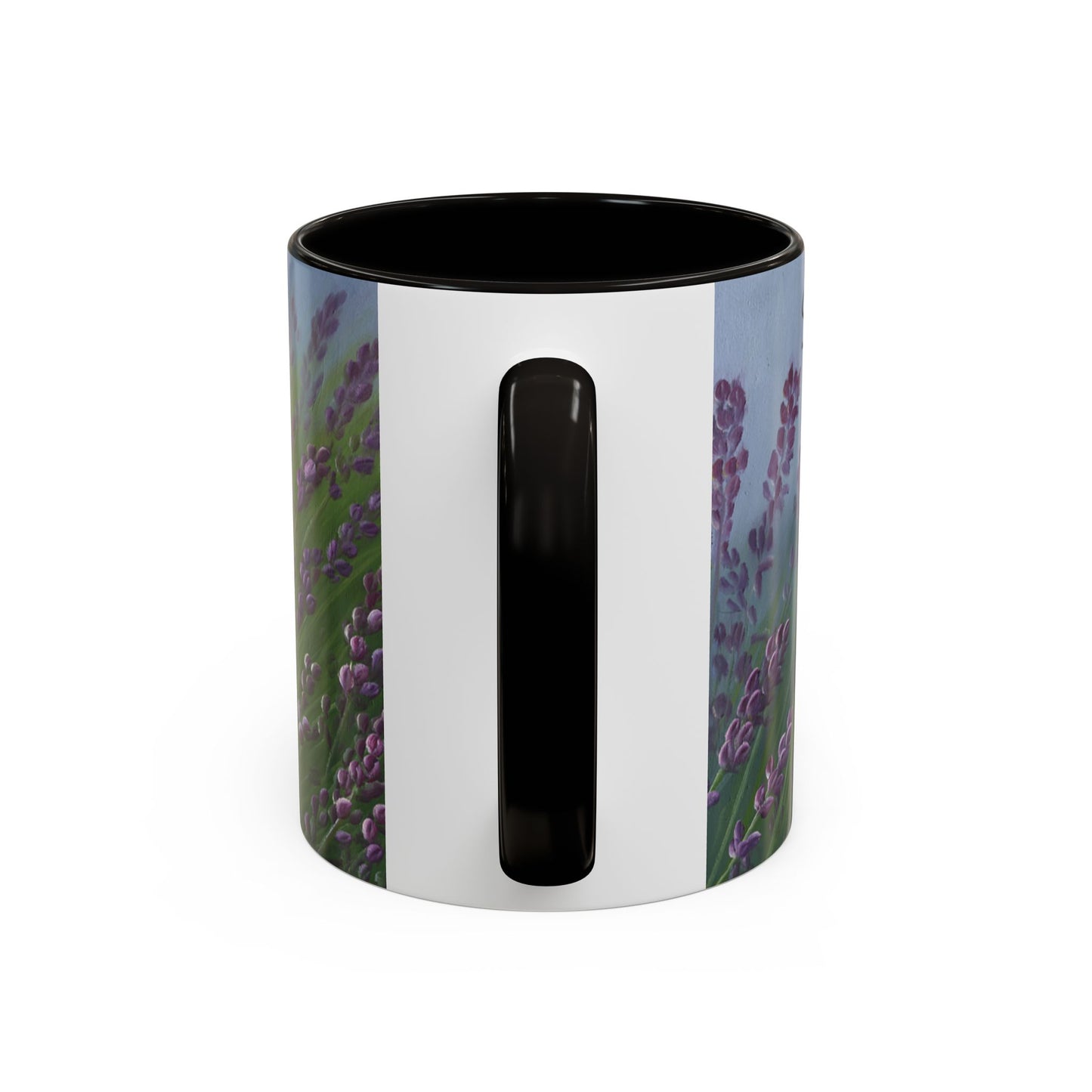 Lavender, Sequim - Colorful Mug by artist Marie Frederique