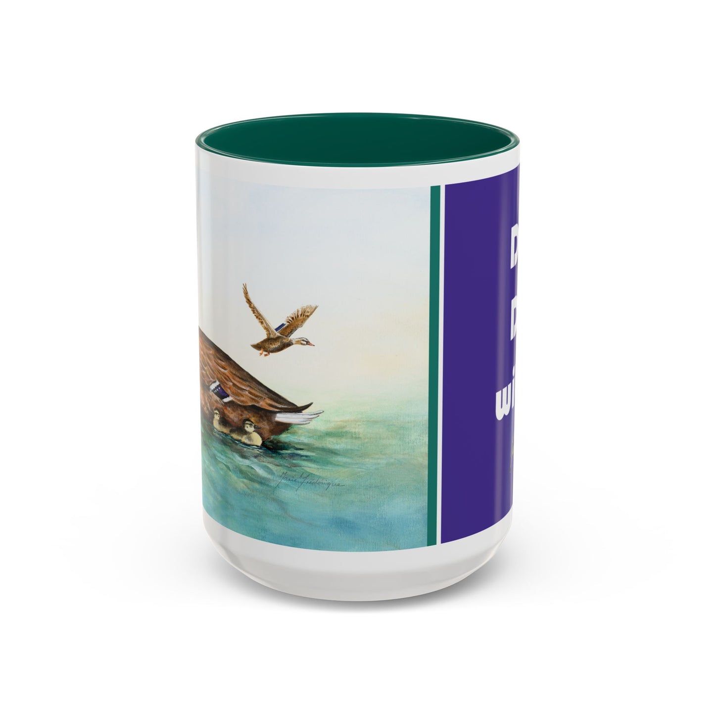 Don't duck with me, Adult Humor Hunting Adventure Theme by artist Marie Frederique