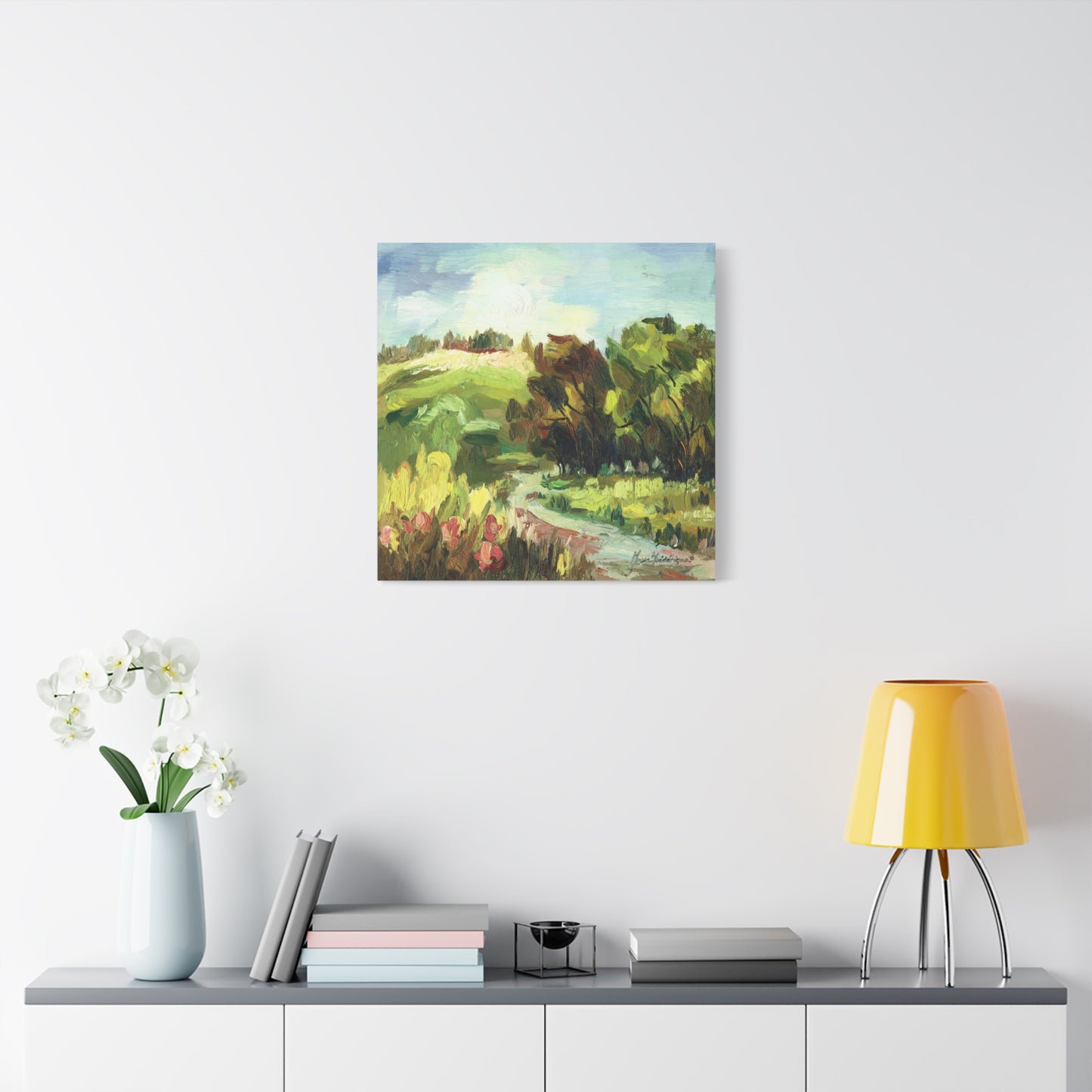 Canvas Print Landscape Home Decor by artist Marie Frederique