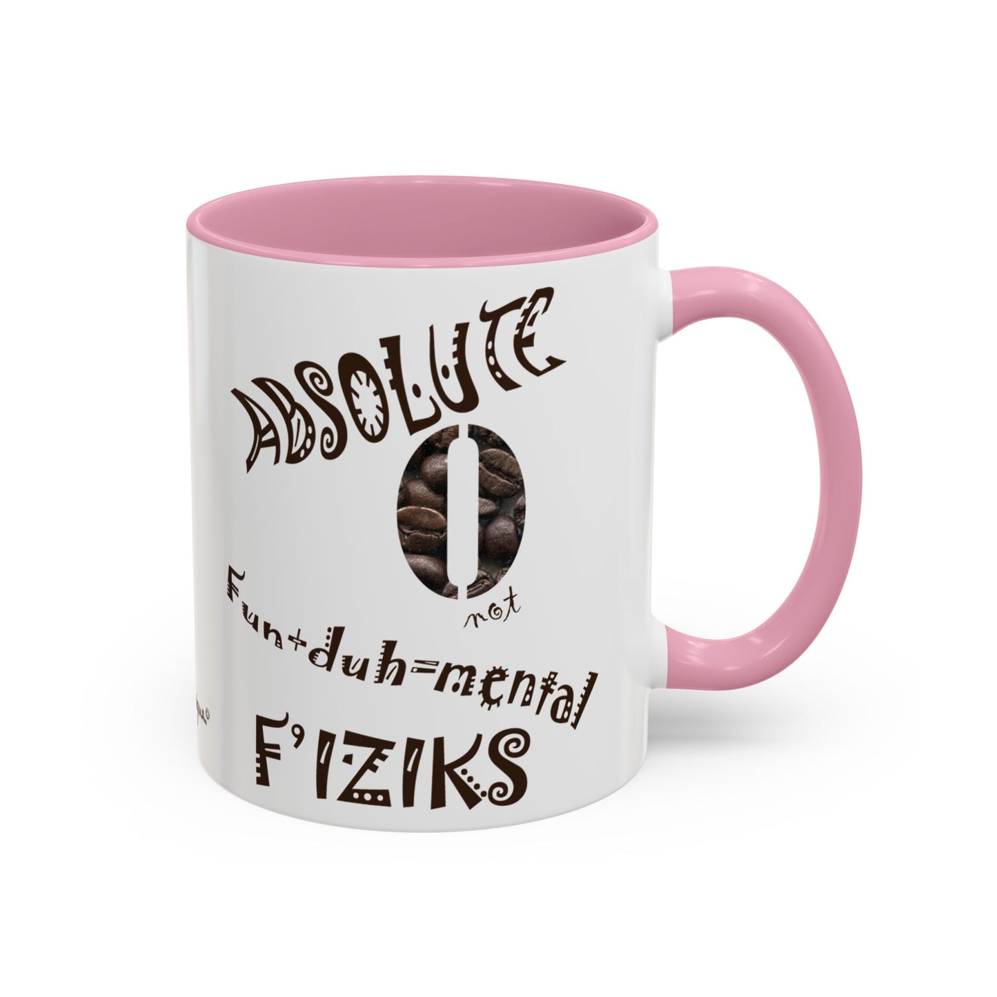 Absolute Zero - Not Fundamental Physics, Mug by Artist Marie Frederique