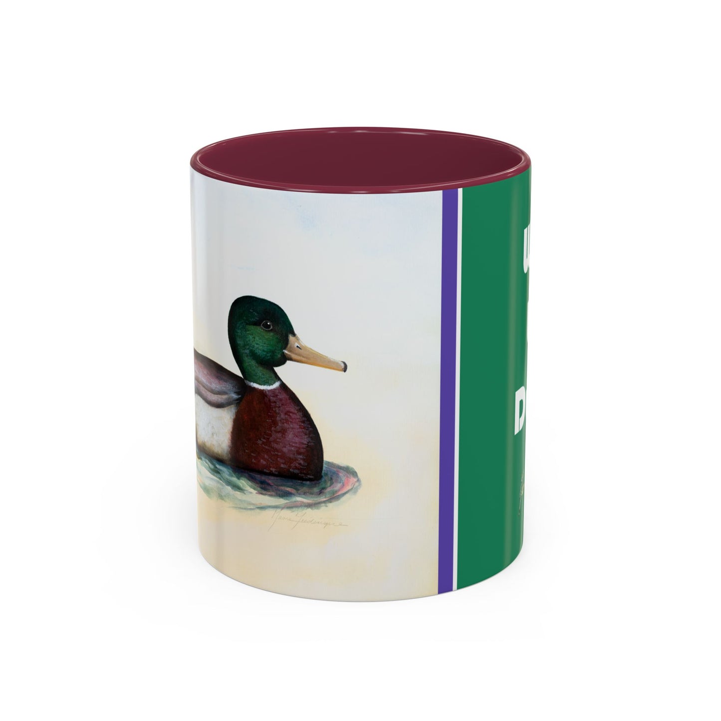 What the duck! Adult Humor Hunting Adventure Theme by artist Marie Frederique
