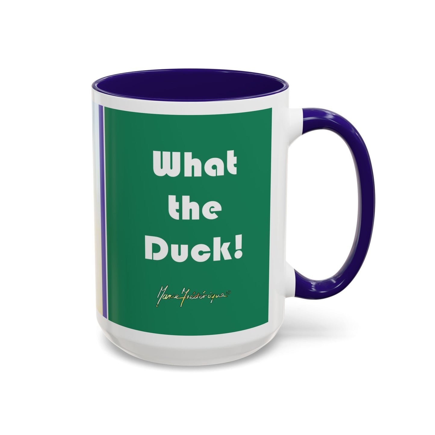 What the duck! Adult Humor Hunting Adventure Theme by artist Marie Frederique