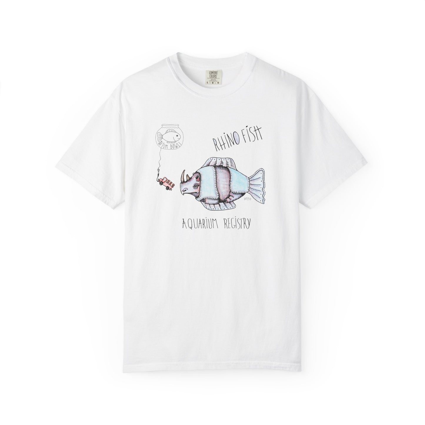Aquarium Fantasy T-Shirt by artist Marie Frederique