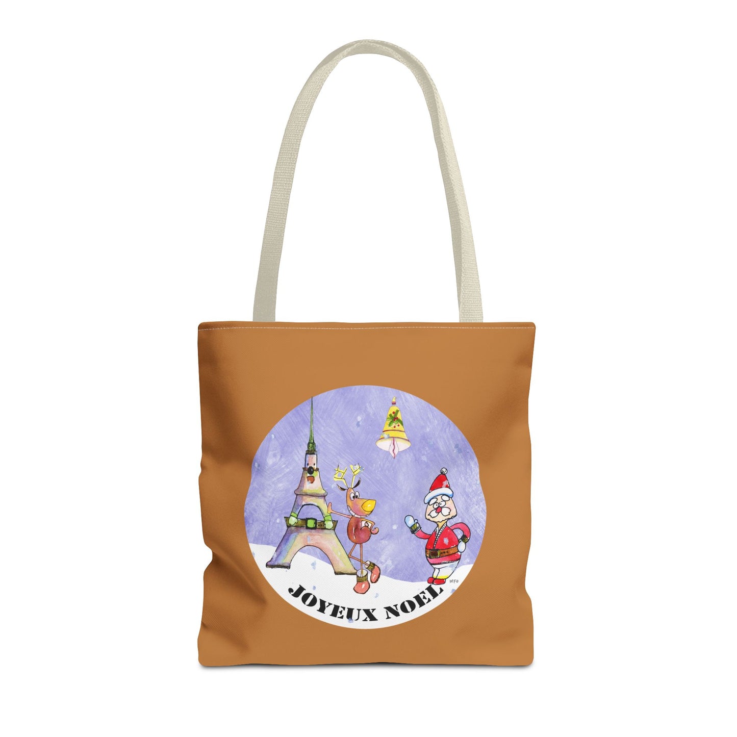 Christmas - French Tote Bag by artist Marie Frederique
