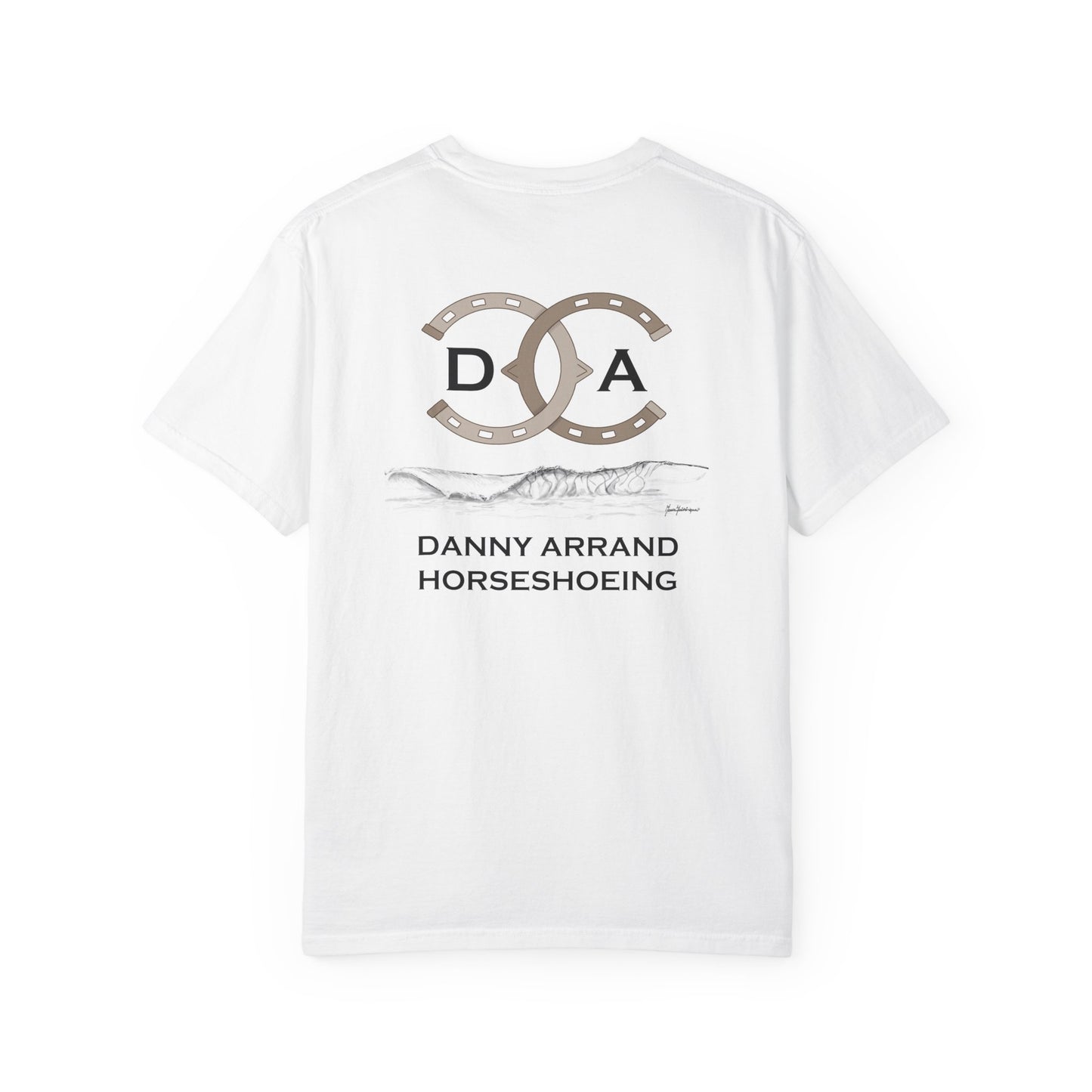 Custom Horseshoeing T-Shirt for Horse Lovers, Danny Arrand Horseshoeing