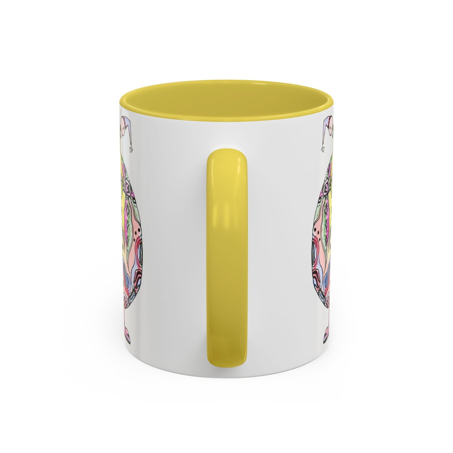 Gotcha back, Whimsical Mug by Artist Marie Frederique