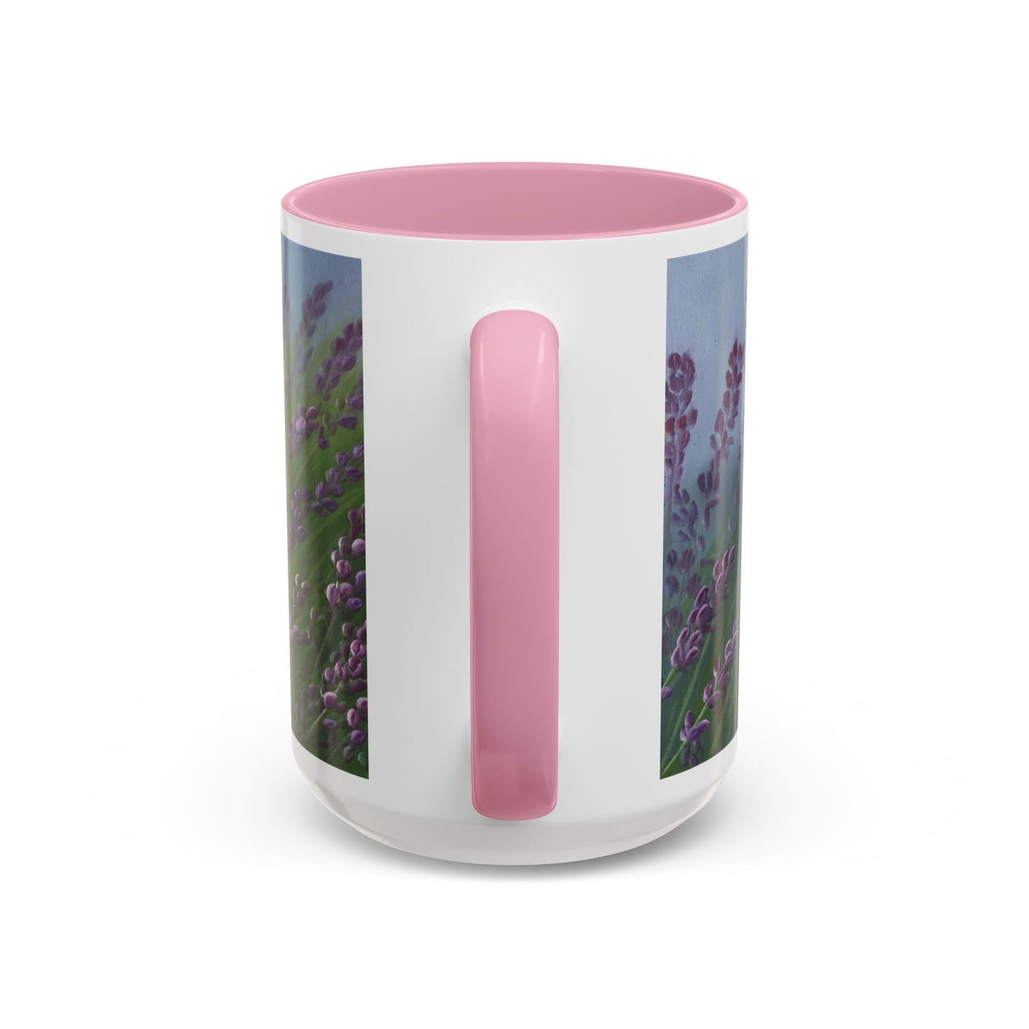 Lavender, Sequim - Colorful Mug by artist Marie Frederique