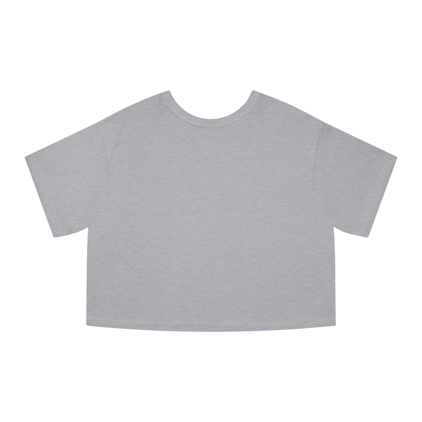 Interlocking Horseshoes, Champion Women's Heritage Cropped T-Shirt by artist Marie Frederique