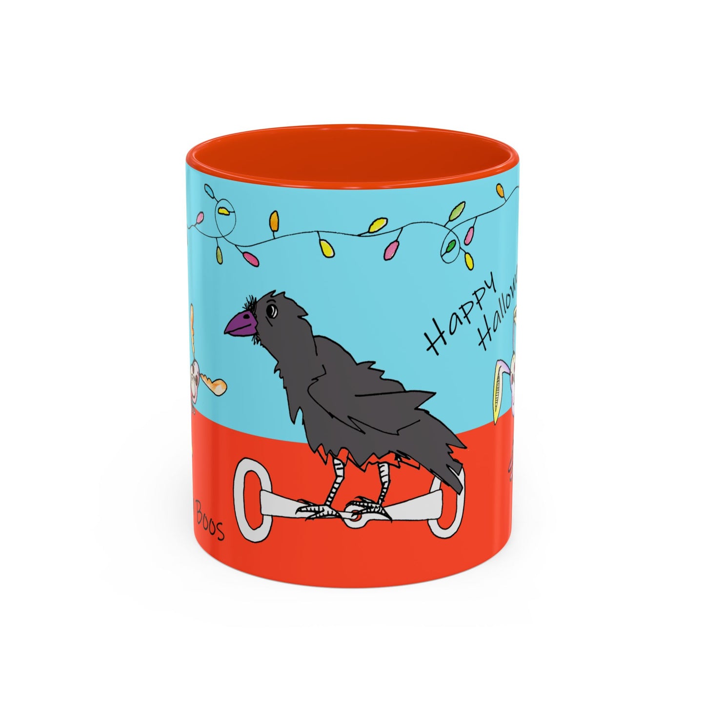 Equestrian Halloween Mug by artist Marie Frederique