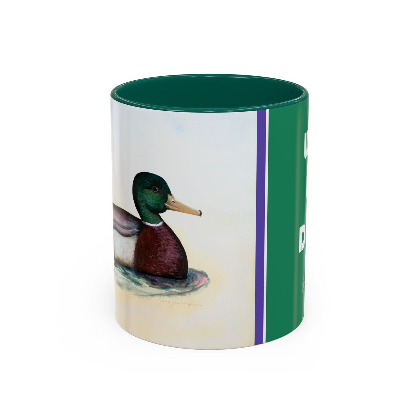 What the duck! Adult Humor Hunting Adventure Theme by artist Marie Frederique