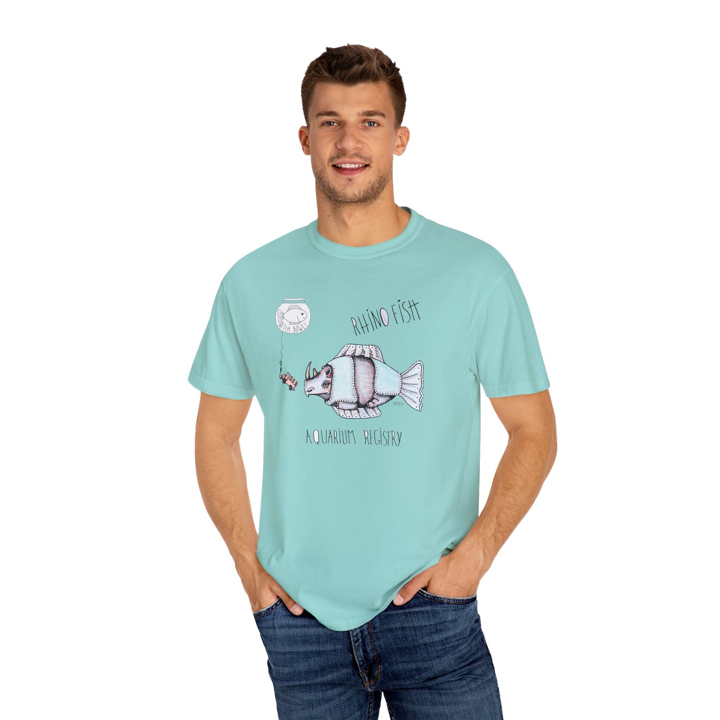 Aquarium Fantasy T-Shirt by artist Marie Frederique