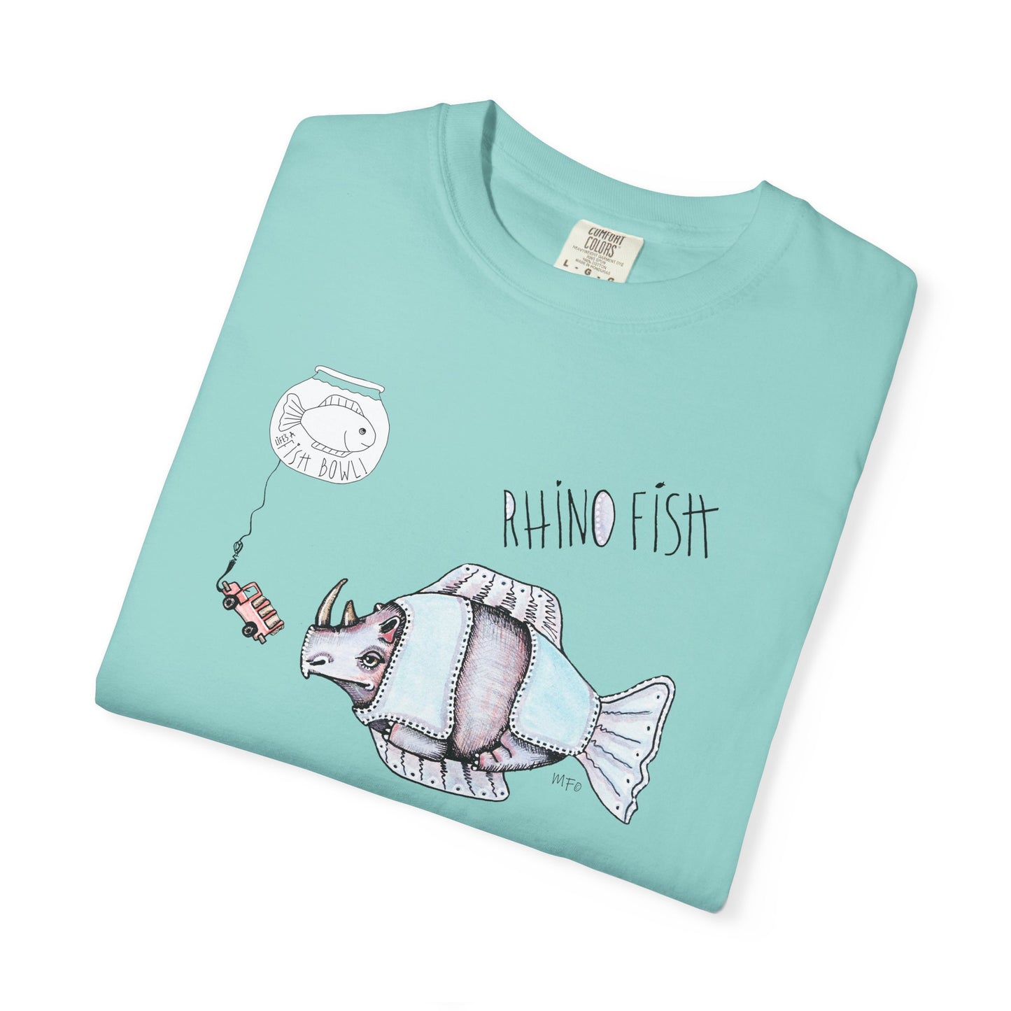 Aquarium Fantasy T-Shirt by artist Marie Frederique