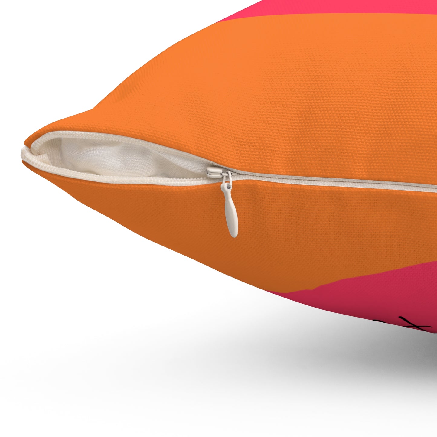 Behind does not exist, till you turn around. Kennel Club Weiner Wisdom - Square Pillow by artist Marie Frederique