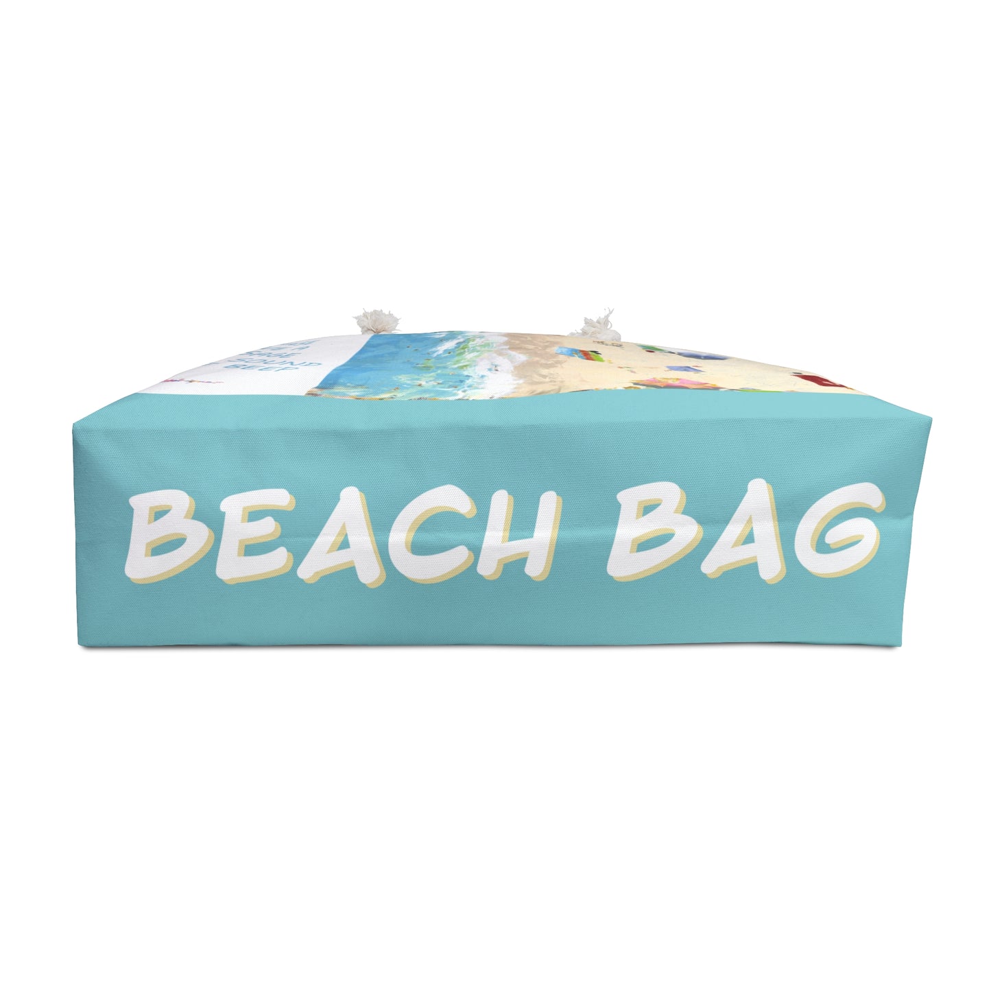 Aerial beach view Weekender Bag by Artist Marie Frederique