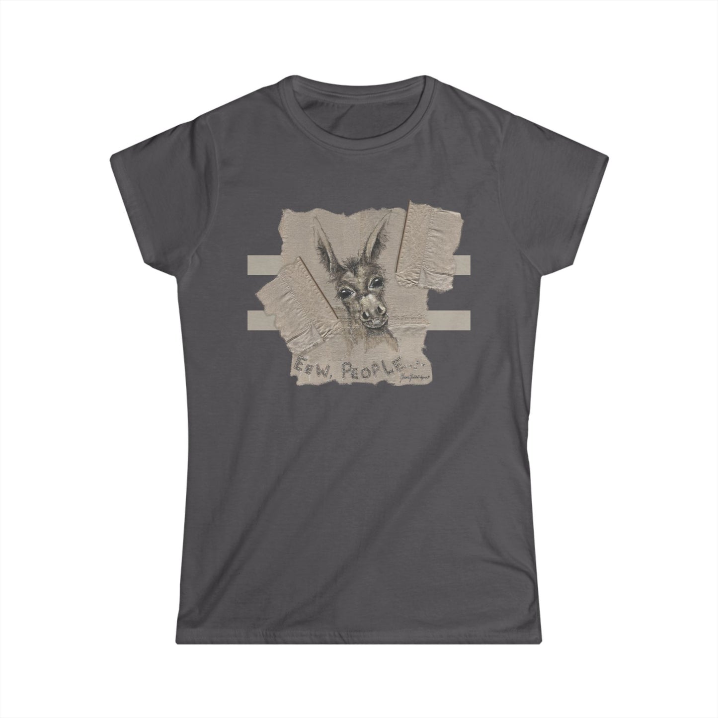 Donkey, Women's Graphic Tee by artist Marie Frederique