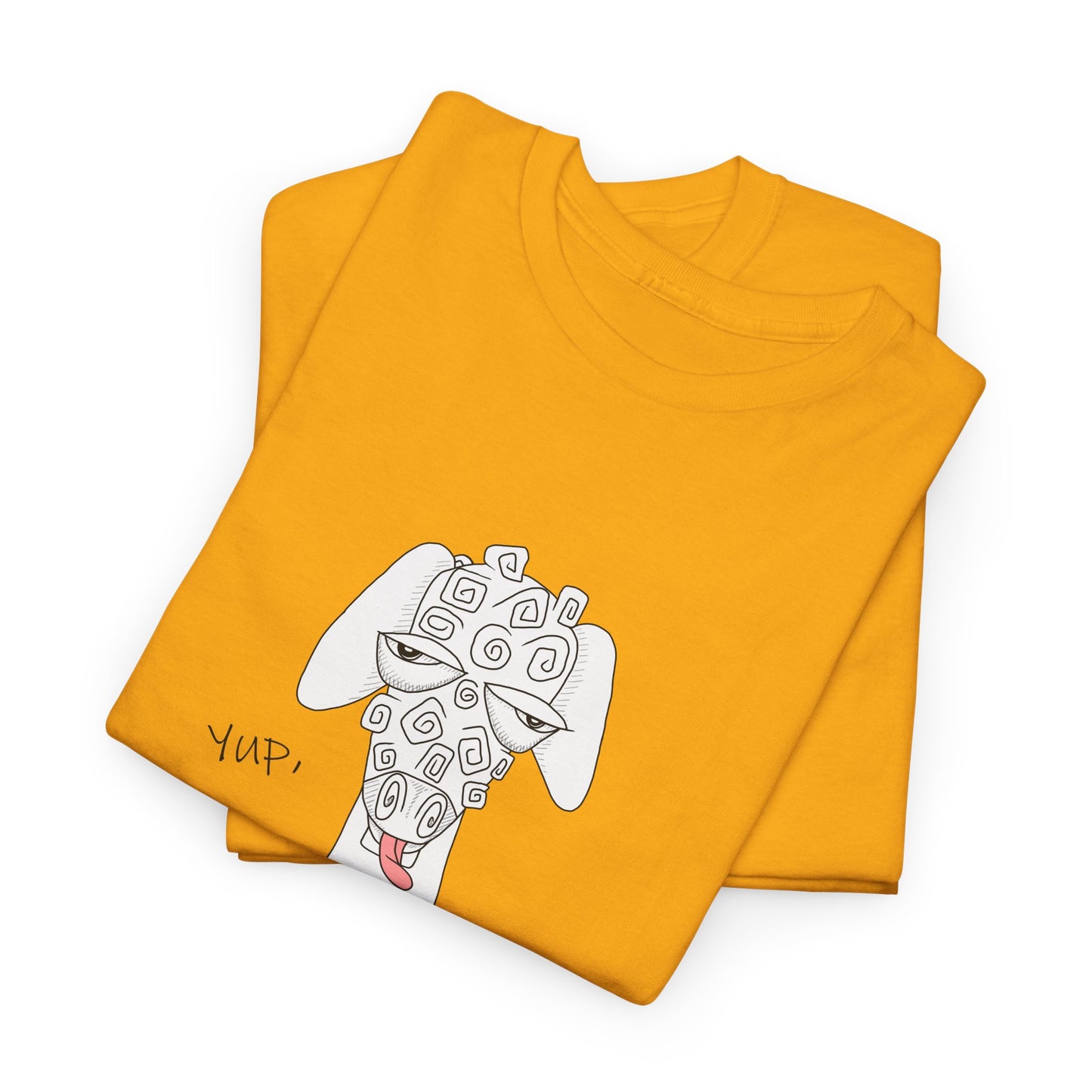 Sheep Lovers - Safety in Numbers. Unisex Heavy Cotton Tee by artist Marie Frederique