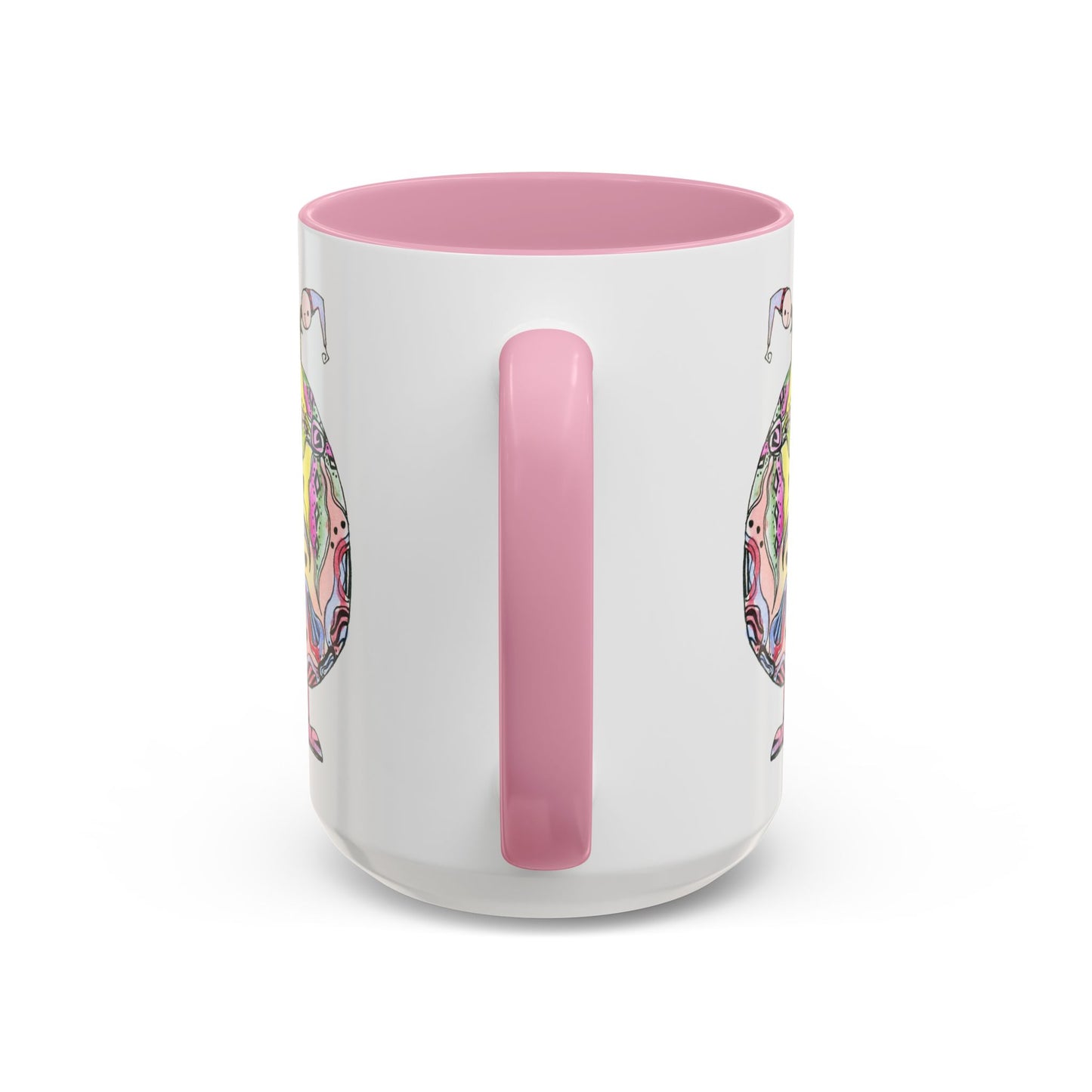 Gotcha back, Whimsical Mug by Artist Marie Frederique