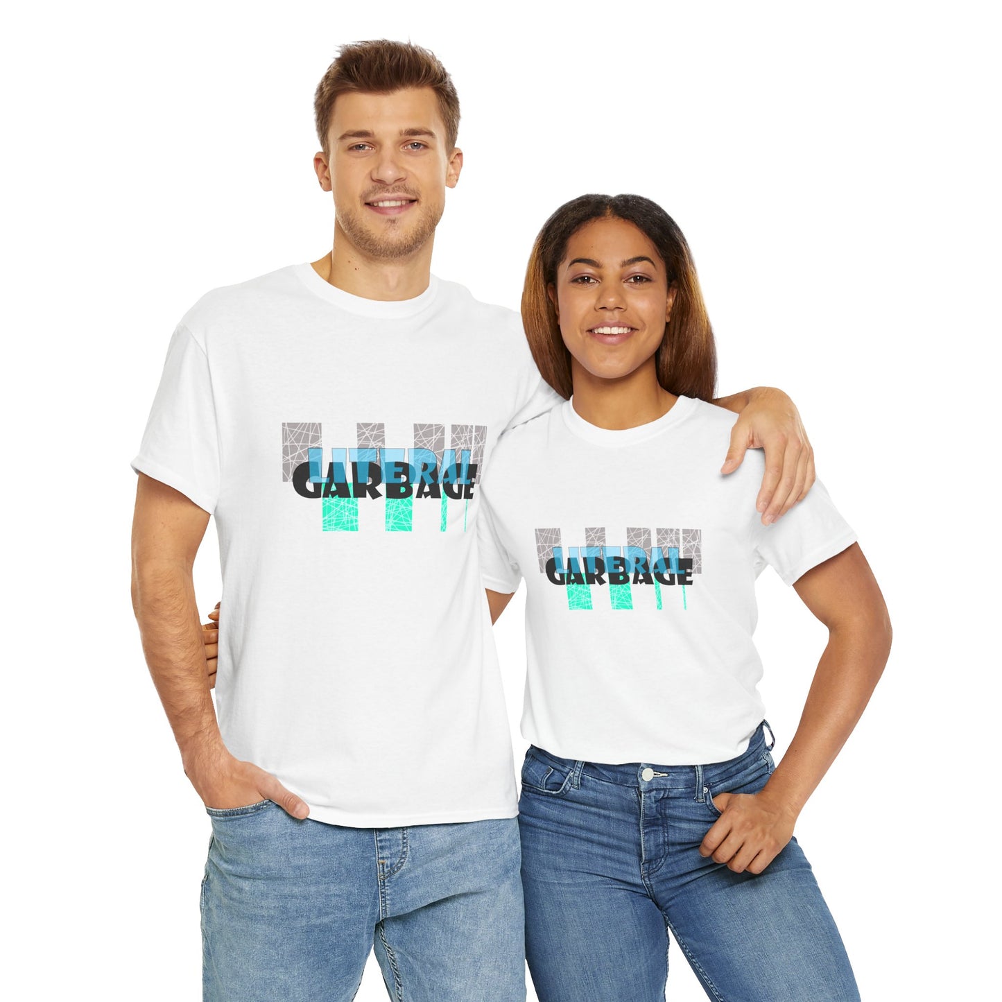 LITERAL GARBAGE Casual Nerd Shirt by artist Marie Frederique