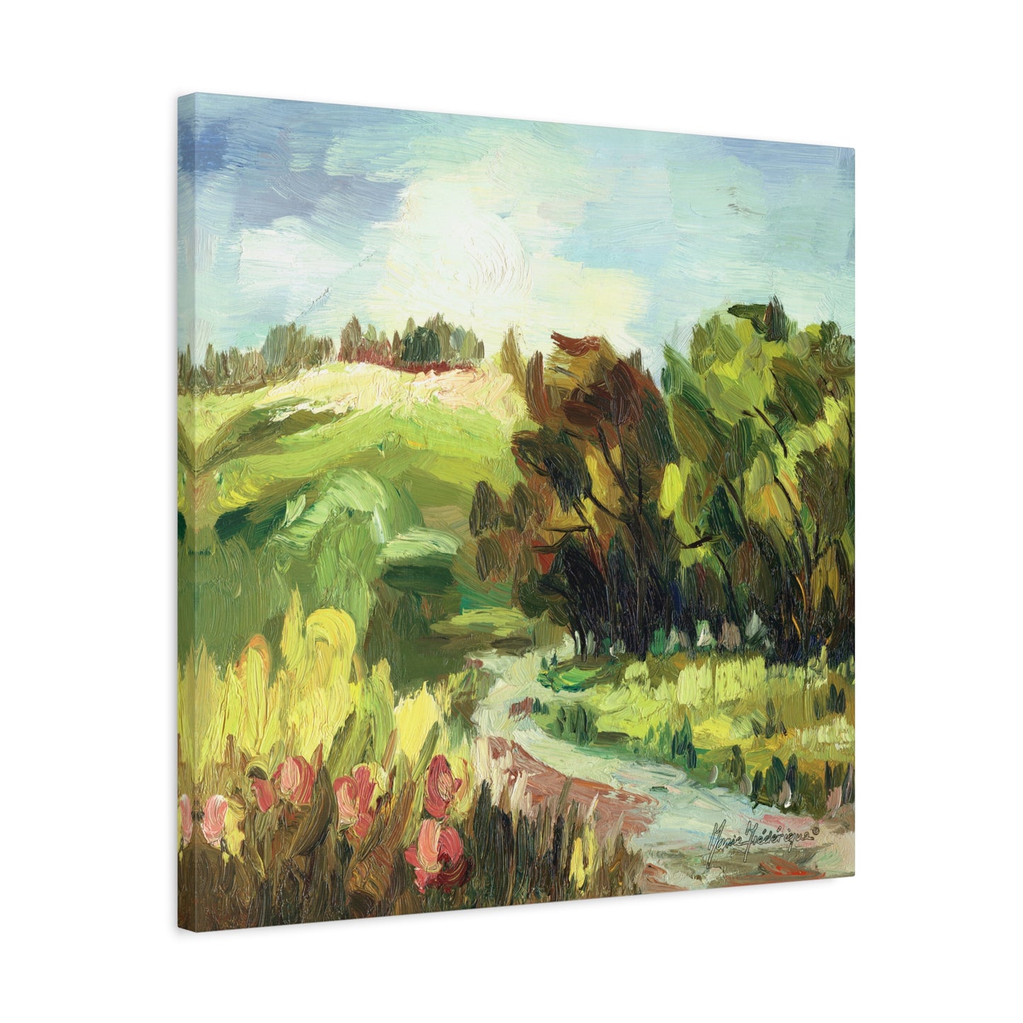 Canvas Print Landscape Home Decor by artist Marie Frederique
