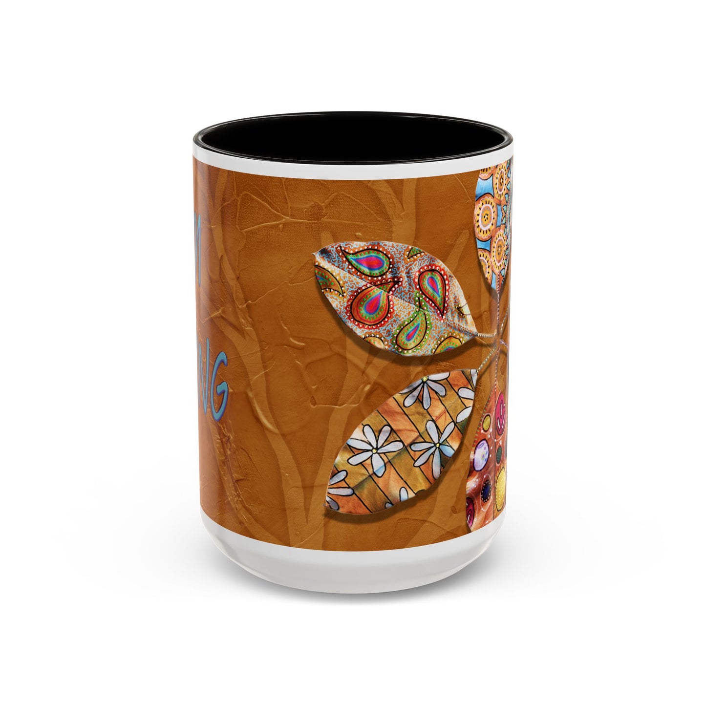 I AM Surfing, Colorful Mug by Artist Marie Frederique