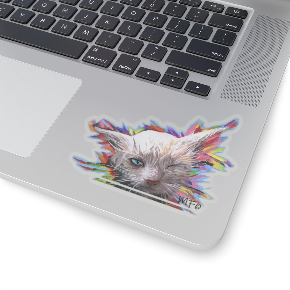 RBF Cat sticker by Artist Marie Frederique