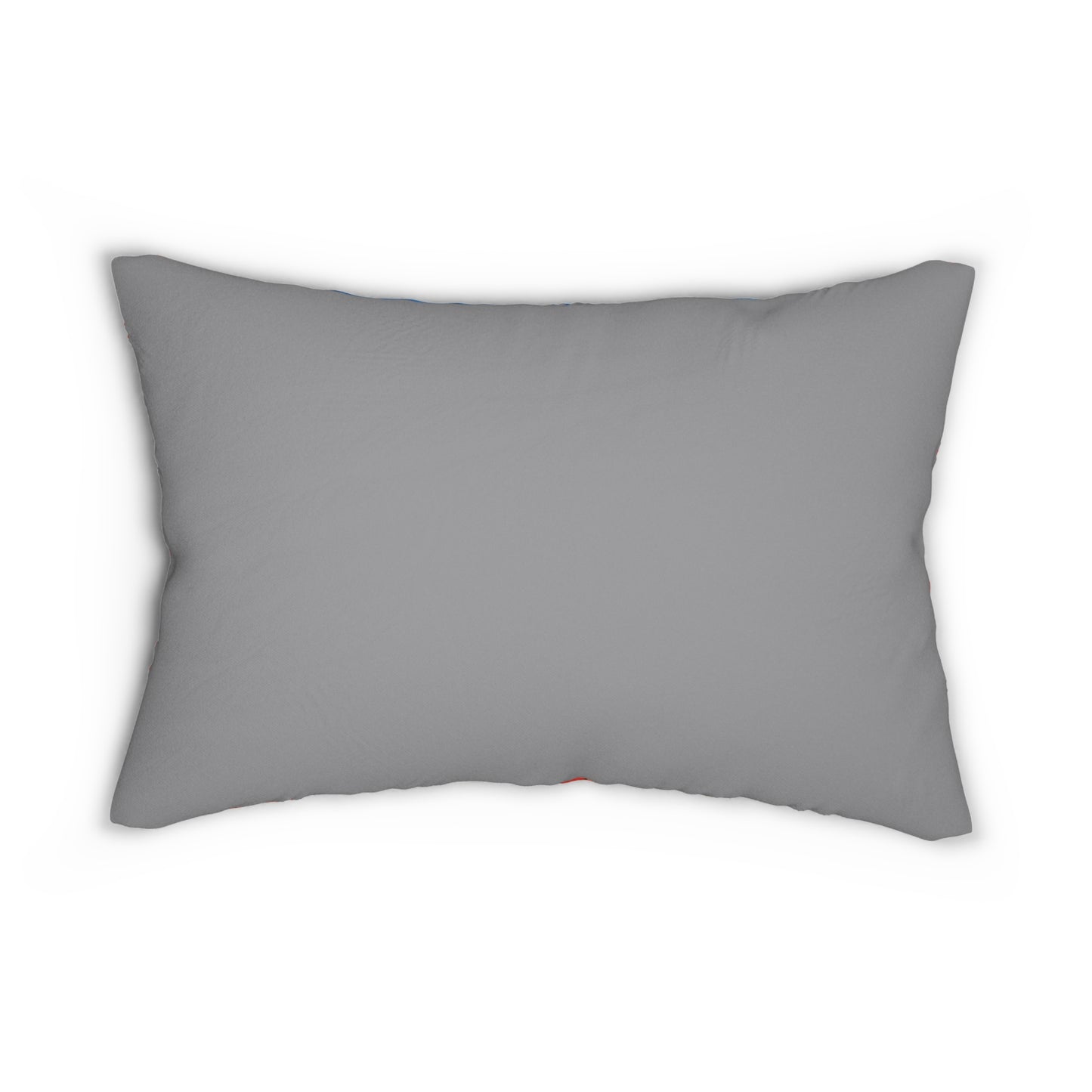 Vibrant Modern Art Lumbar Pillow, by artist Marie Frederique